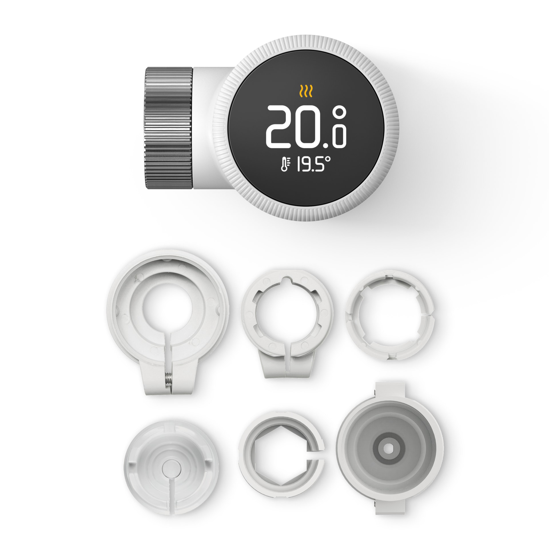 Tado Heizkörperthermostat »Bridge + 4x Heizkörperthermostat + Temp. Sensor (Line X)«