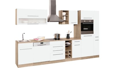 HELD MÖBEL Küchenzeile »Eton«, mit E-Geräten, Breite 330 cm kaufen