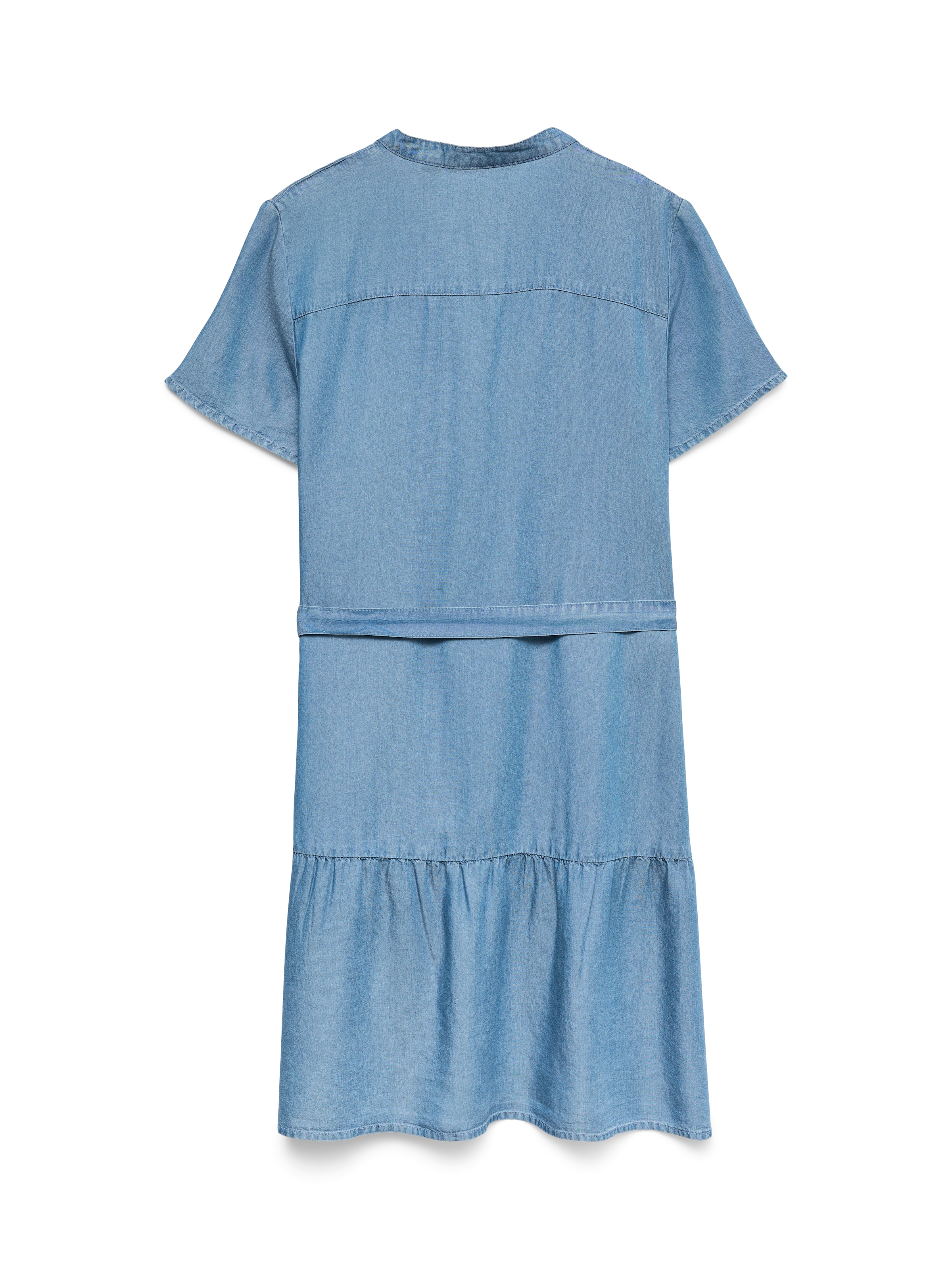 Vero Moda Minikleid »VMFLEUR SS SHORT BELT TENCEL DRESS GA«, Sommerkleid