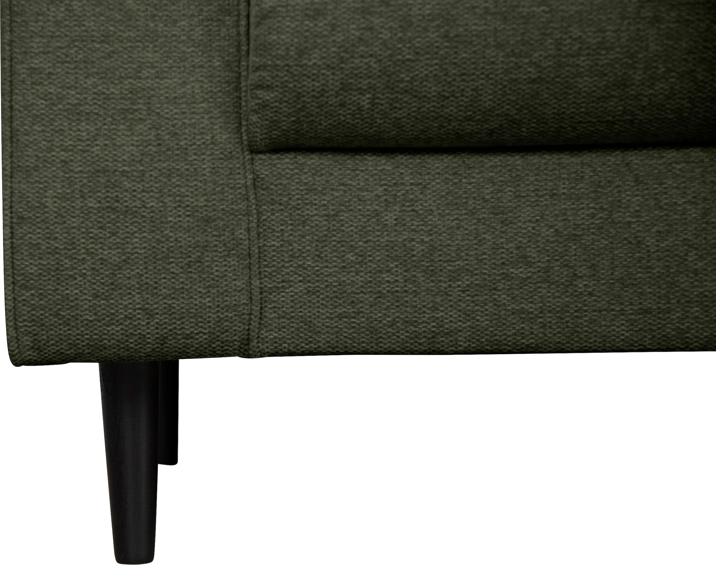 Home affaire Ecksofa »VEYRAS L-Form, hoher Sitzkomfort, Maße B/T/H: 230/150/76 cm«, mit Wellenunterfederung, incl. Rückenkissen und Zierkissen