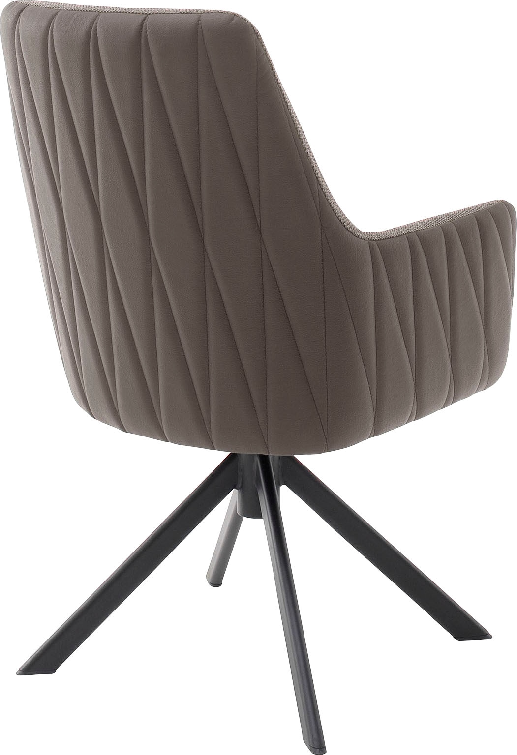 MCA furniture 4-Fußstuhl »Reynosa«, (Set), 2 St., Esszimmerstuhl 360°drehbar mit Nivellierung, Belastbar bis 120 kg