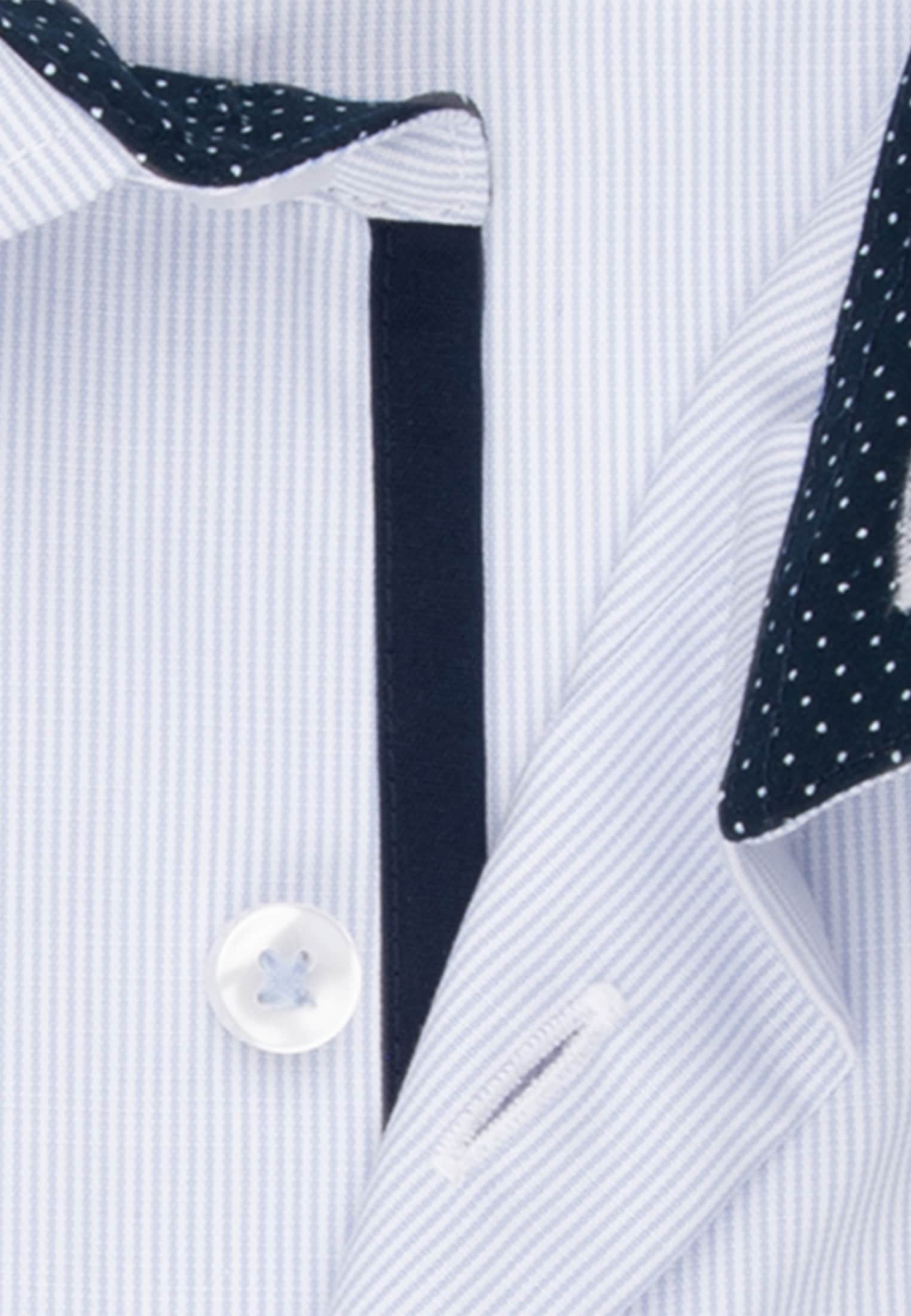 seidensticker Businesshemd »Schwarze Rose« Slim 1/1 Kentkragen Gestreift