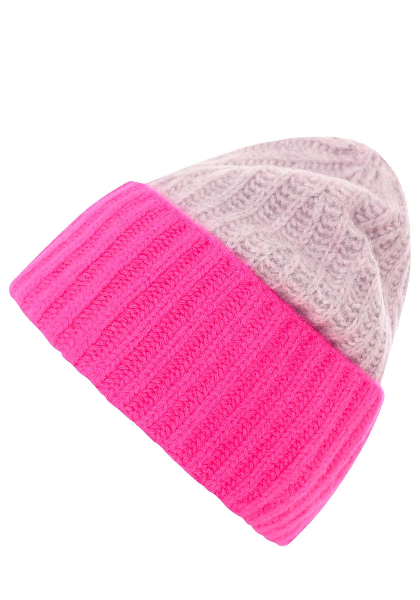 Zwillingsherz Strickmütze Packung,  mit modischem Umschlagdesign