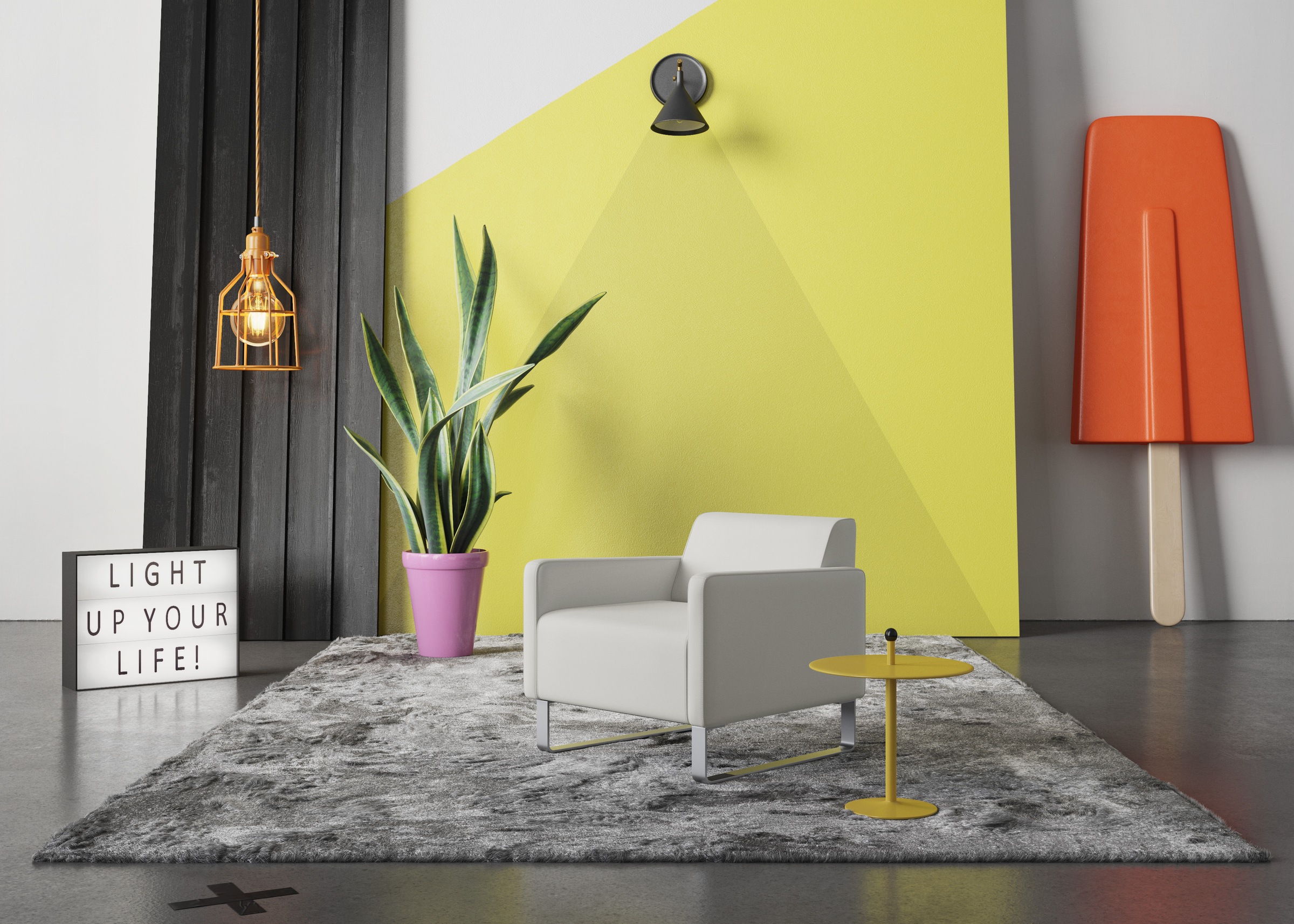 machalke® Sessel »single«, Ledersessel mit Metallkufen