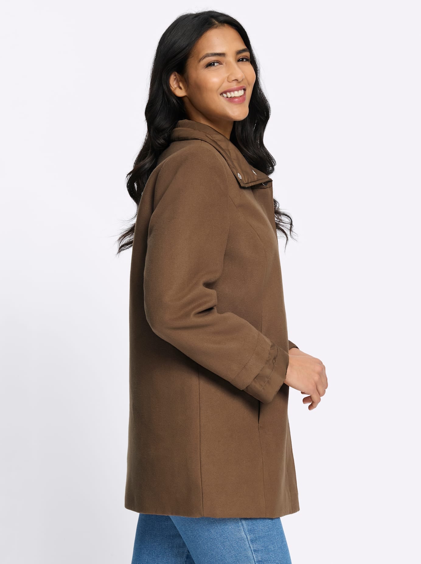 Classic Basics Langjacke ohne Kapuze