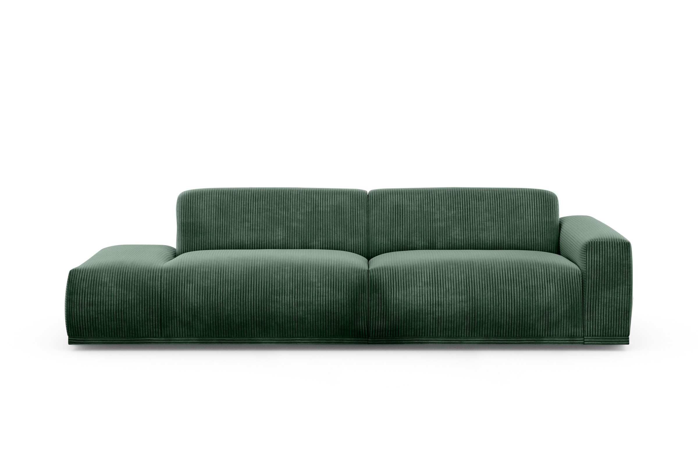 TRENDMANUFAKTUR Big-Sofa »Braga, mit hochwertigem Kaltschaum, Megasofa, in Cord...