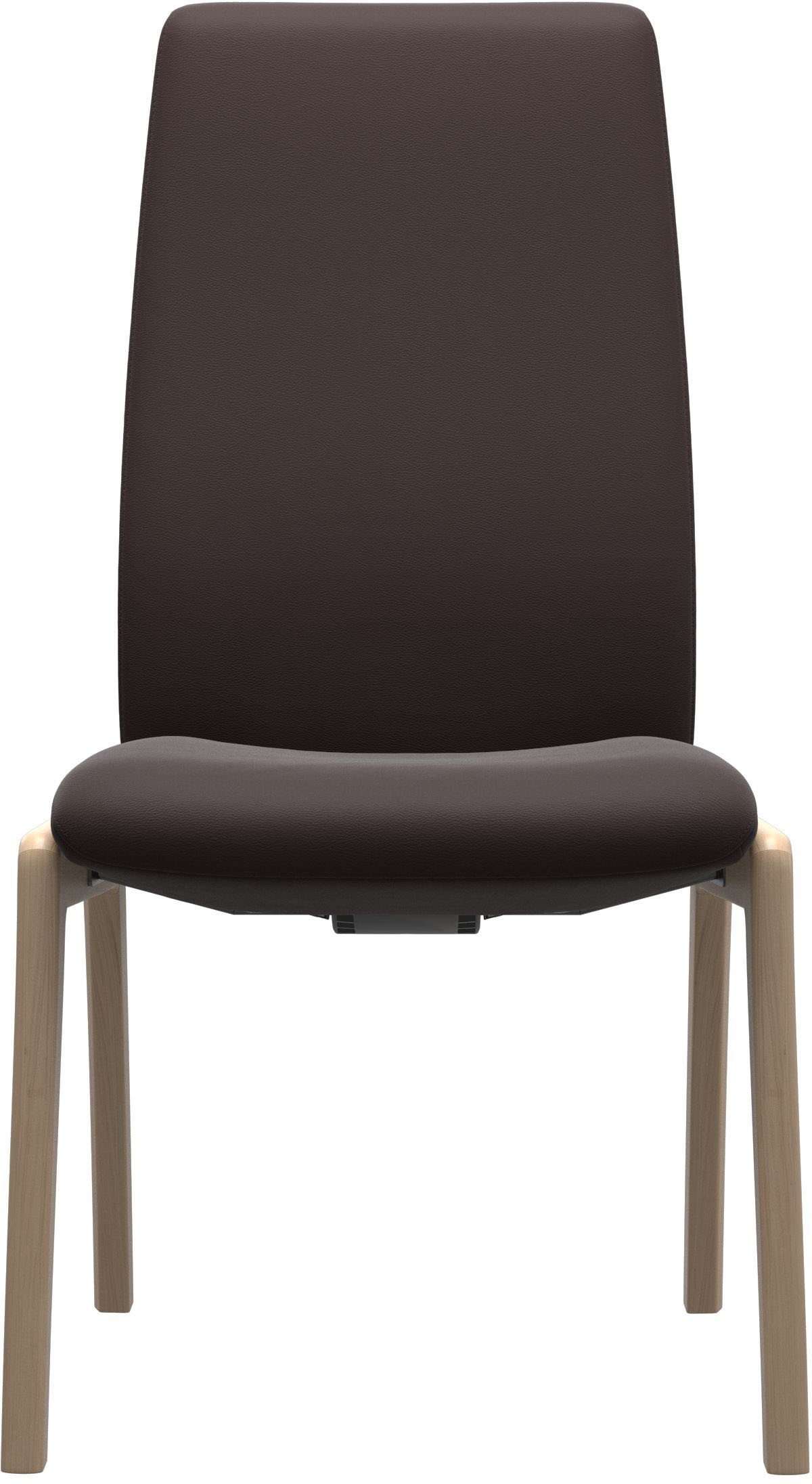 Stressless® Polsterstuhl »Laurel«, Leder PALOMA, High Back, Größe L, mit abgerundeten Beinen in Eiche natur