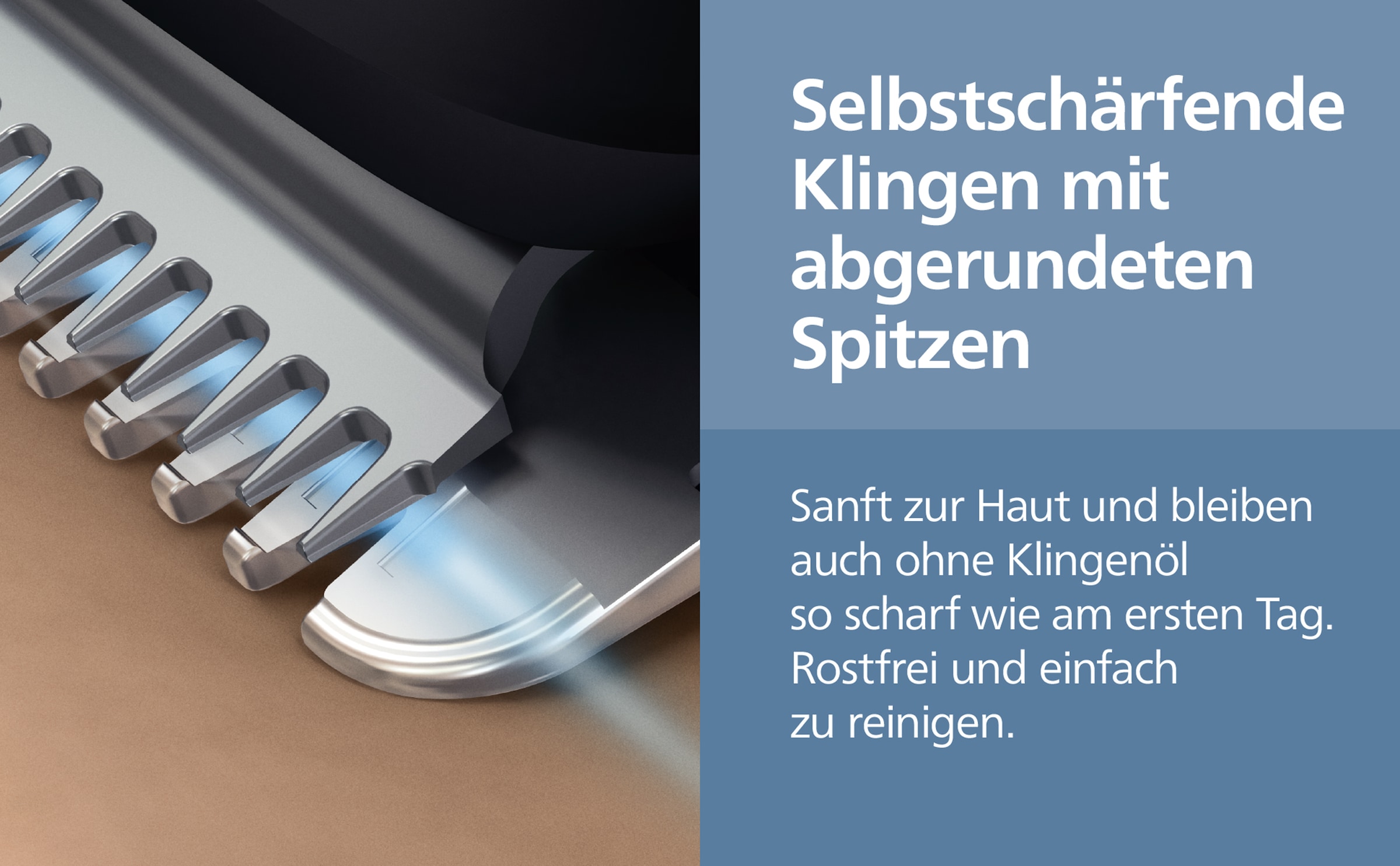 Philips Bartschneider »Serie 3000 BT3620/15«, 2 Aufsätze, mit 40 einstellbaren Schnittlängen, inkl. Reinigungsbürste