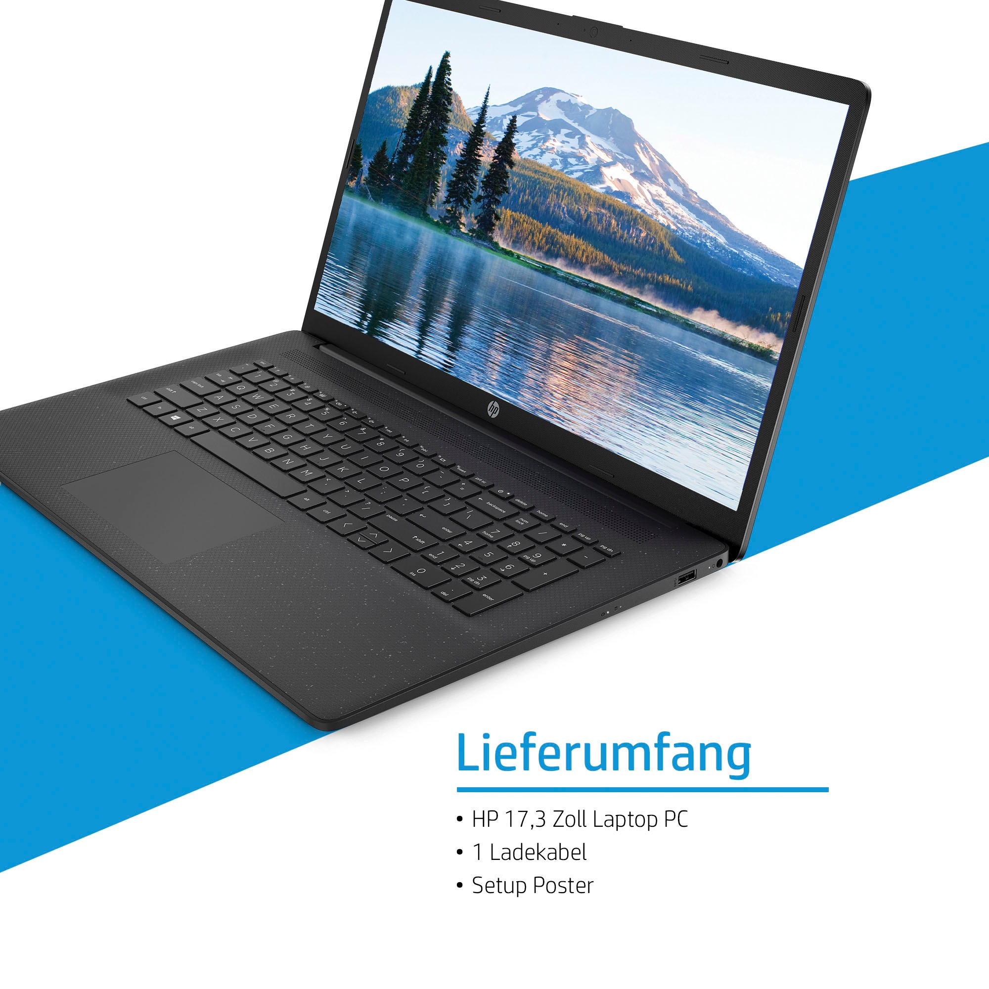 HP Notebook Garantie »17-cn0237ng«, UHD Jahre cm, SSD GB 512 ➥ 3 XXL 43,9 i3, | Intel, Core Graphics, Zoll, UNIVERSAL 17,3 