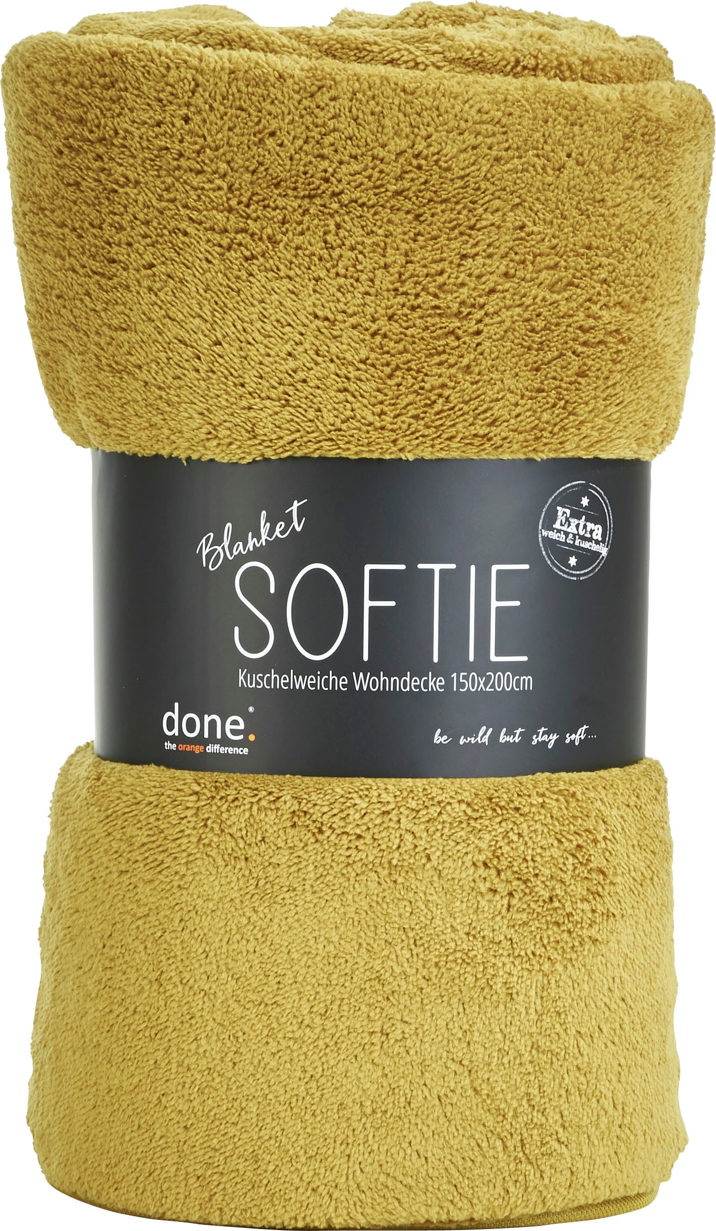 Wohndecke »Softie«, Extra weiche Wohndecke aus softigem Teddy-Stoff, Kuscheldecke