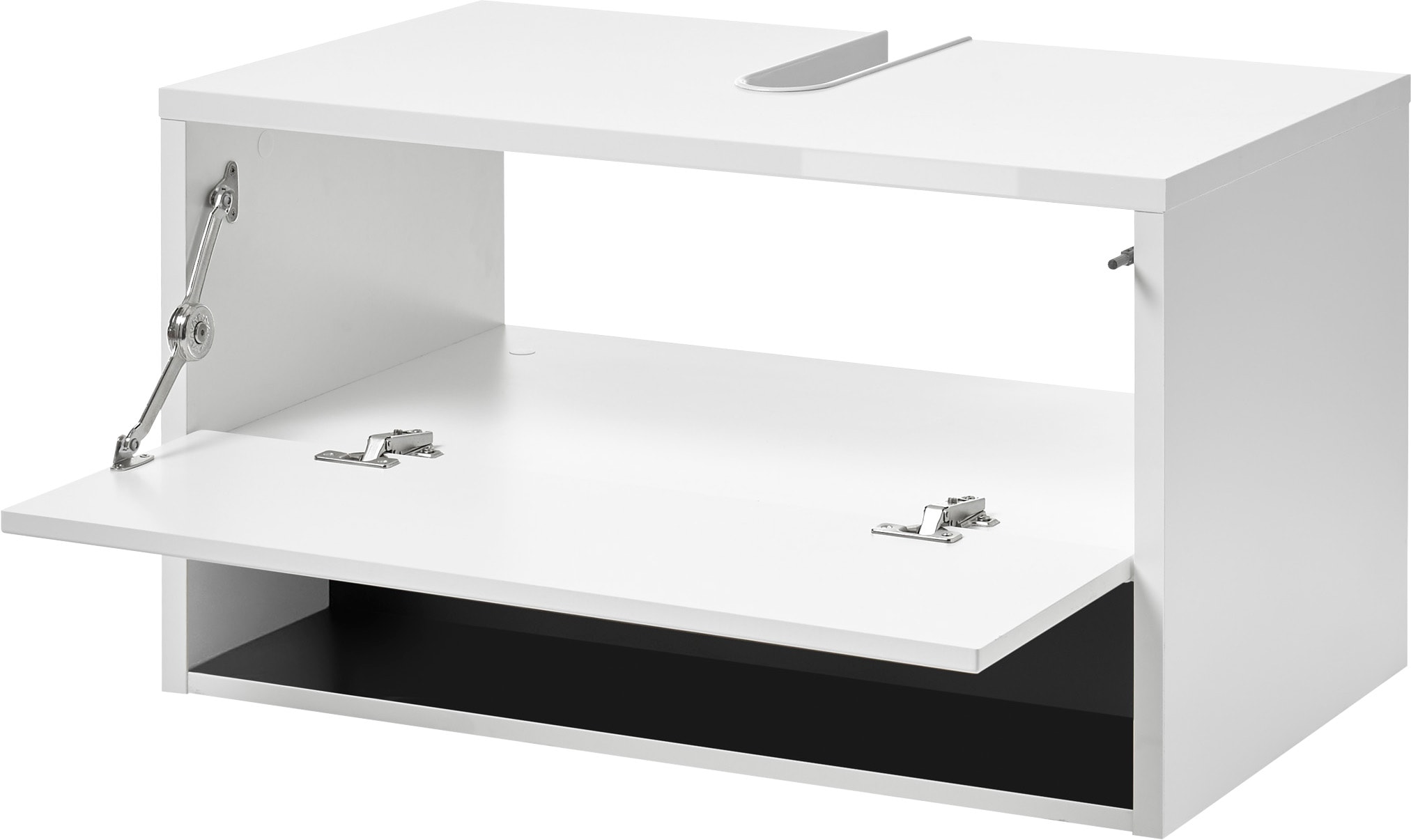 PLACES OF STYLE Badmöbel-Set »Studio Line, Bad im modernen Design, 2-teiliges Badezimmer« 2 Stk. tlg.