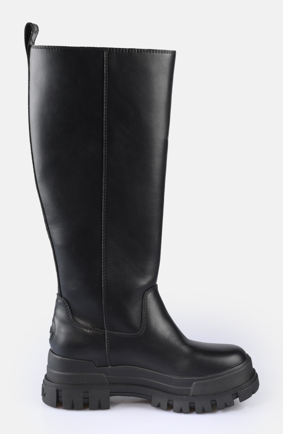 Buffalo Stiefel »ASPHA RIDING BOOT HI«  , Plateau, Langschaftstiefel, Reitstiefel mit verstellbaren Schnallen