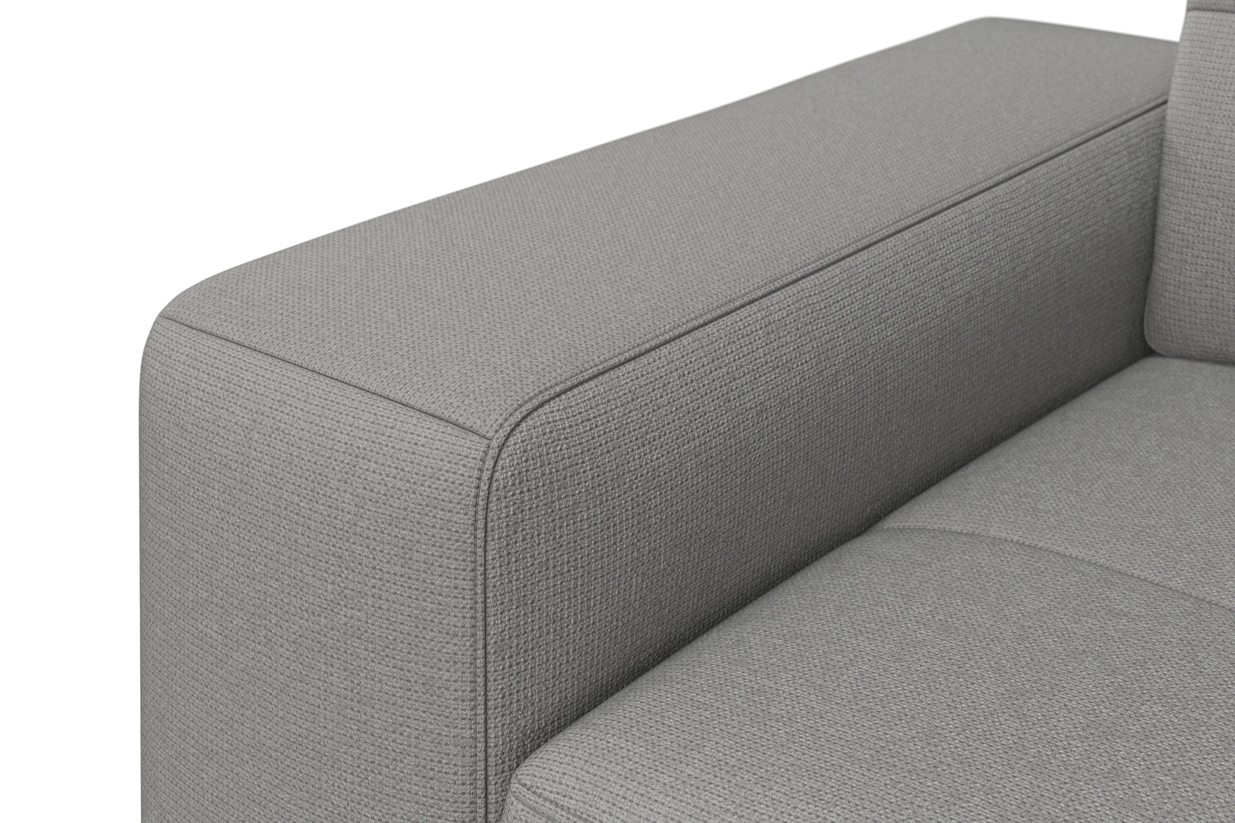 sit&more Ecksofa »Baviene L-Form«, inklusive Sitztiefenverstellung und Federkern, wahlweise Bettfunktion