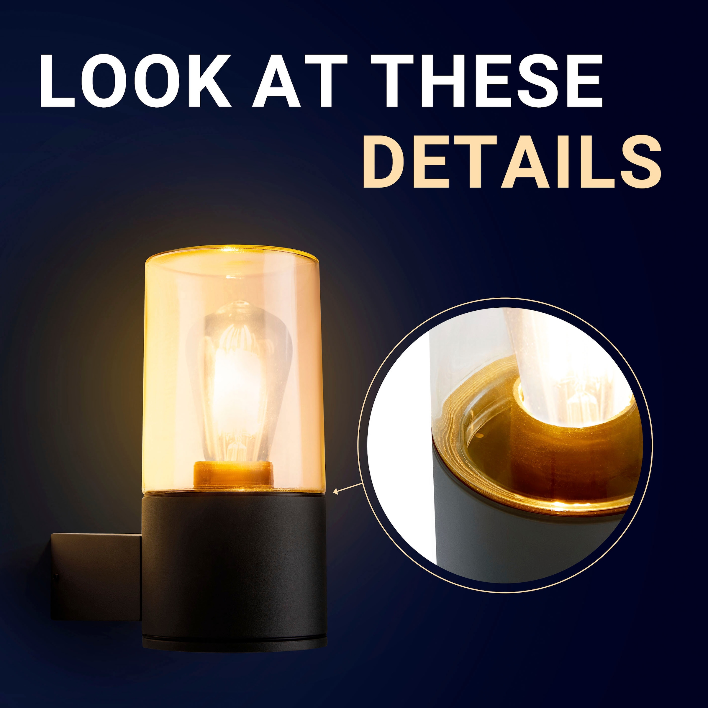 Paco Home Wandleuchte »AMBRA« E27 Outdoor Wandlampe Modern E27 Wand Aluminium In & Outdoor IP54 Garten