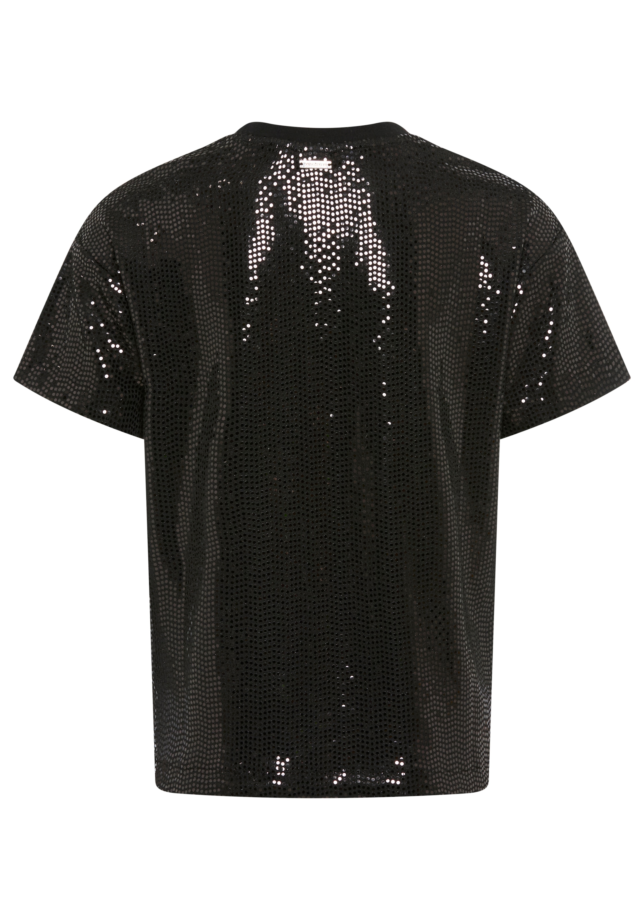 Bruno Banani T-Shirt »festliches Glitzershirt in Paillettenoptik, für Mädchen« Für TEENS, Shirt aus glitzernden Material