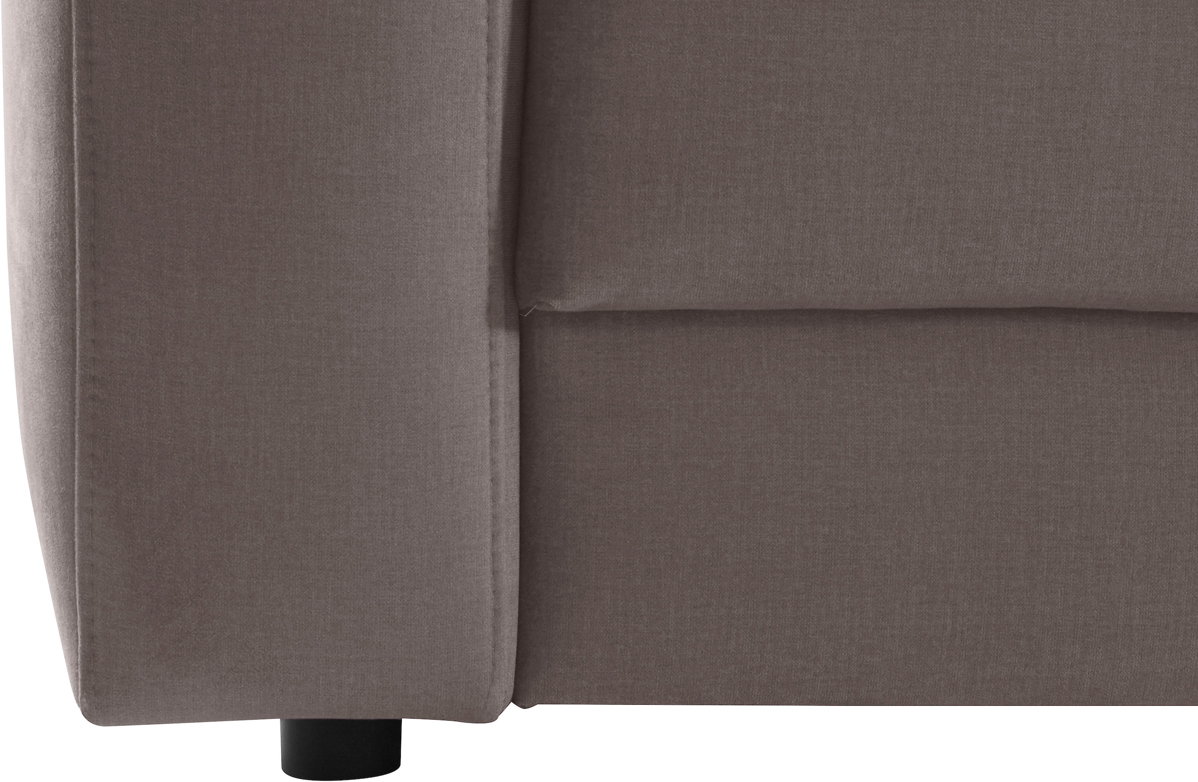 Places of Style Ecksofa »Bloomfield, L-Form«, In verschiedenen Größen