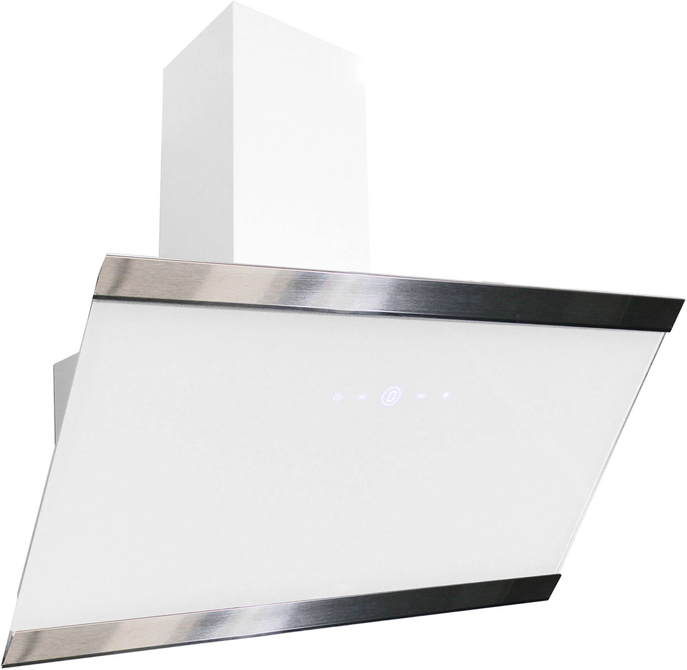 RESPEKTA Kopffreihaube, 90 cm, 9 Leistungsstufen, LED-Beleuchtung, Ab- und Umluftfähig