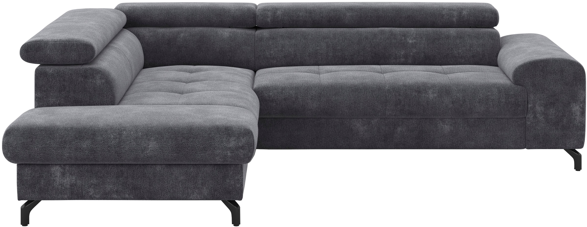 COTTA Ecksofa »Aura L-Form«, mit Schlaffunktion, Bettkasten und Kopfteilverstellung