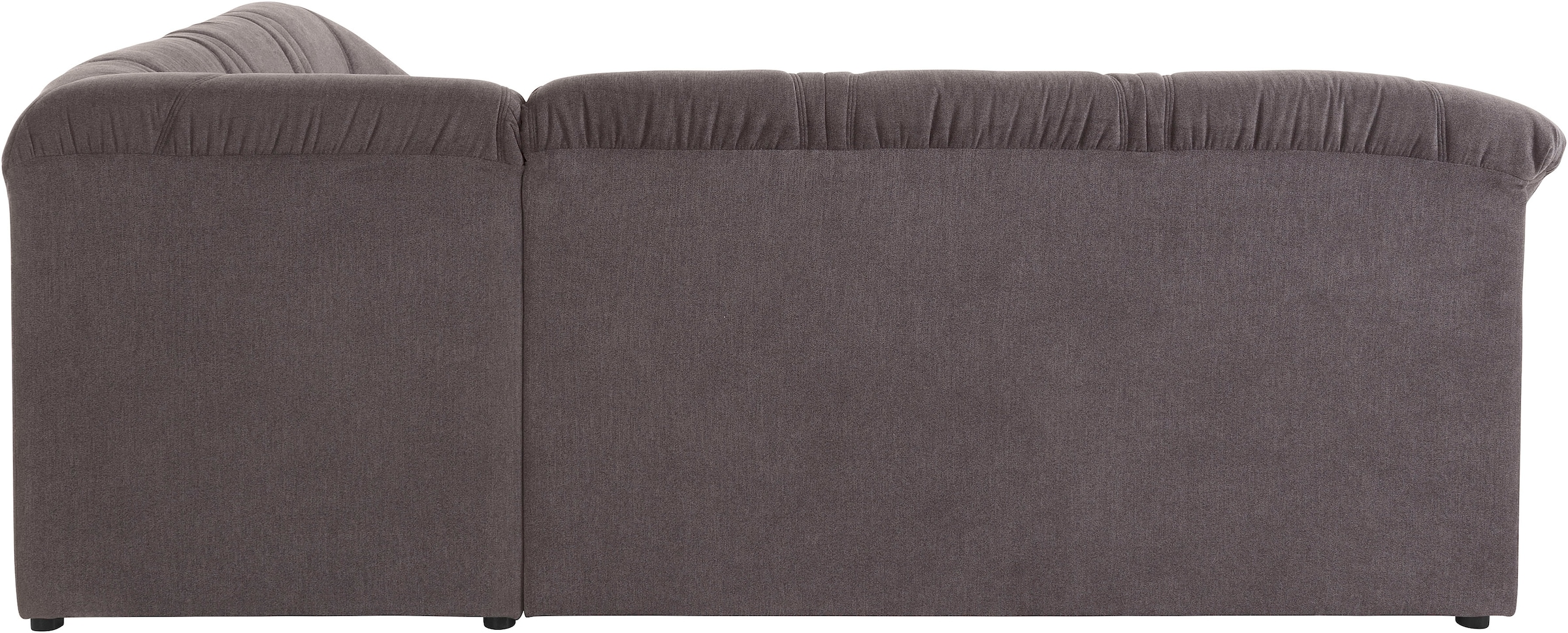 DOMO collection Ecksofa »Sarafina zeitlos und komfortabel, optional mit Federkern, L-Form«, wahlweise mit Bettfunktion