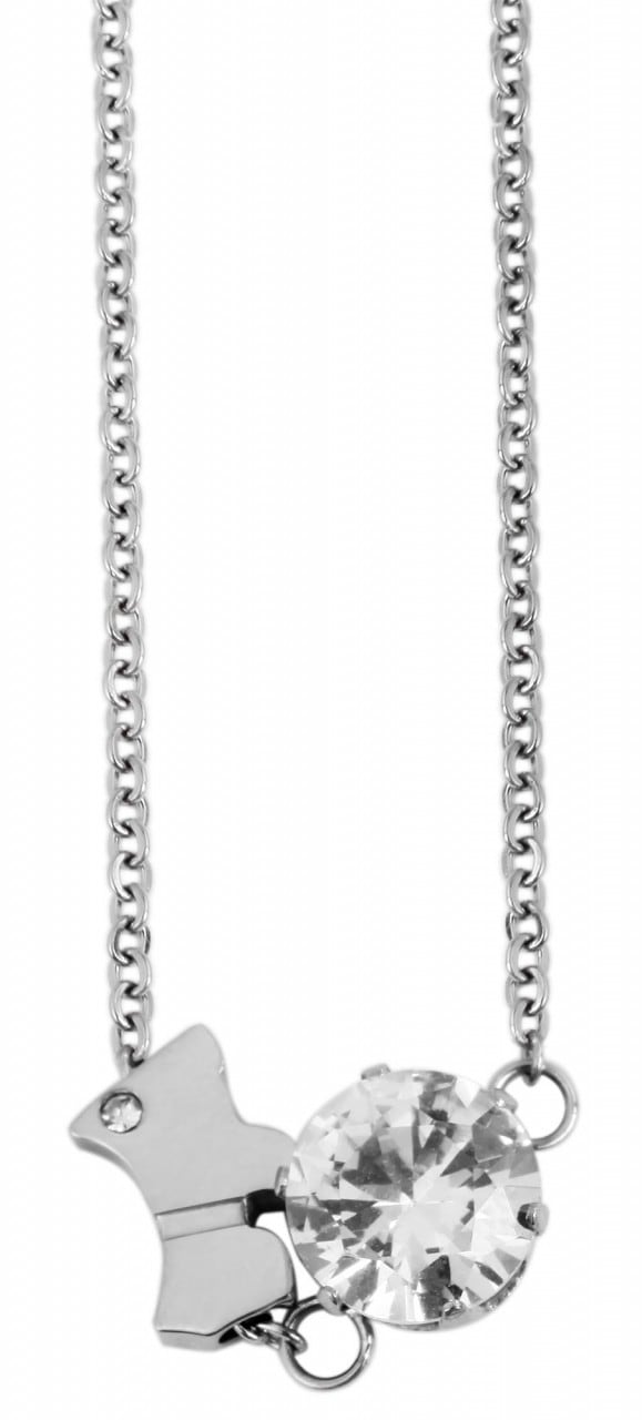 Adelia´s Kette mit Anhänger »Adelia's Damen Edelstahl Ankerkette Halskette mit Anhänger Anker 43 cm + 5.0 cm«
