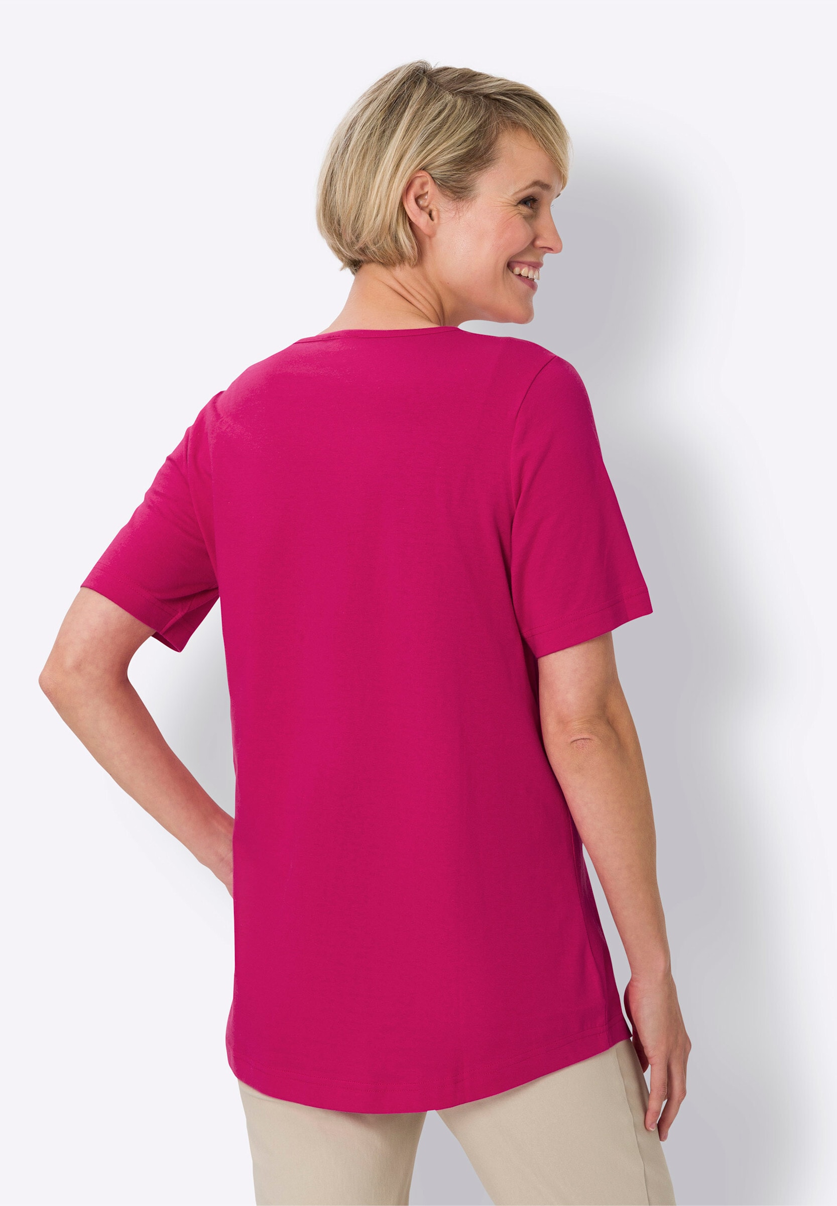 Sieh an! Longshirt »Doppelpack Shirts Longshirt im Doppelpack 2 Stück«