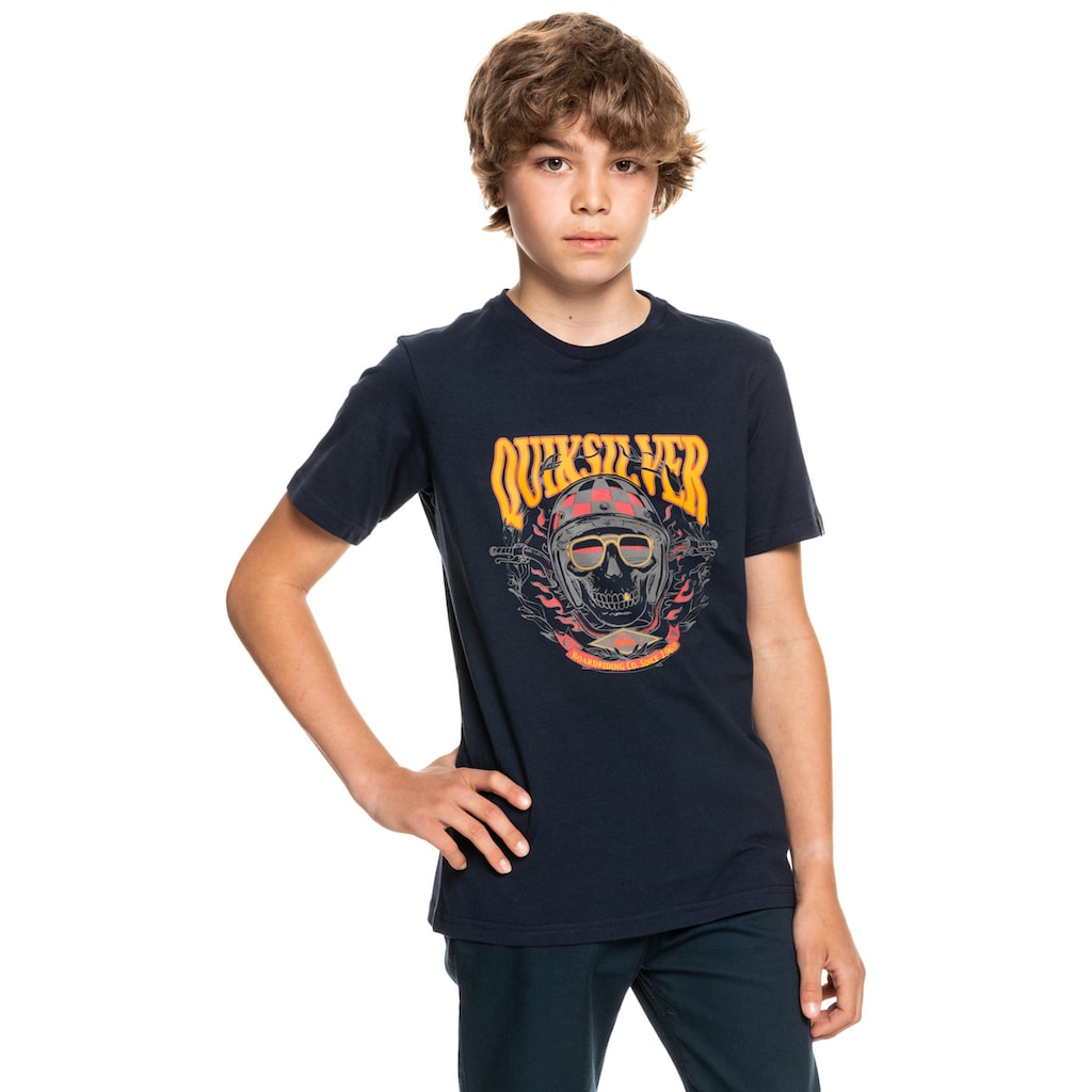 Quiksilver T-Shirt »Biker Skull«