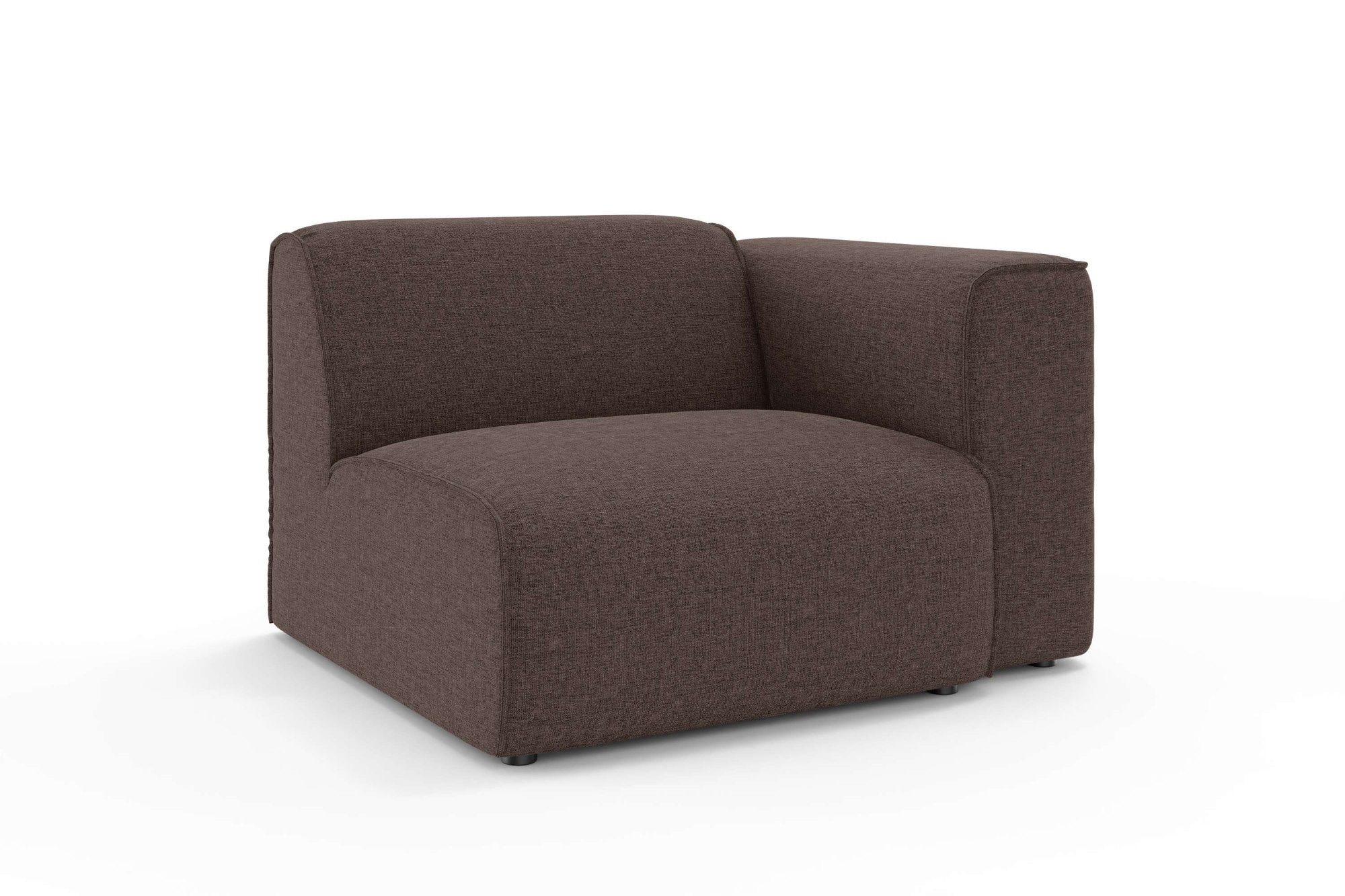 RAUM.ID Sessel »Sofa-Eckelement, Maße B/T/H: 109/97/46 cm« als Modul oder separat verwendbar, für individuelle Zusammenstellung