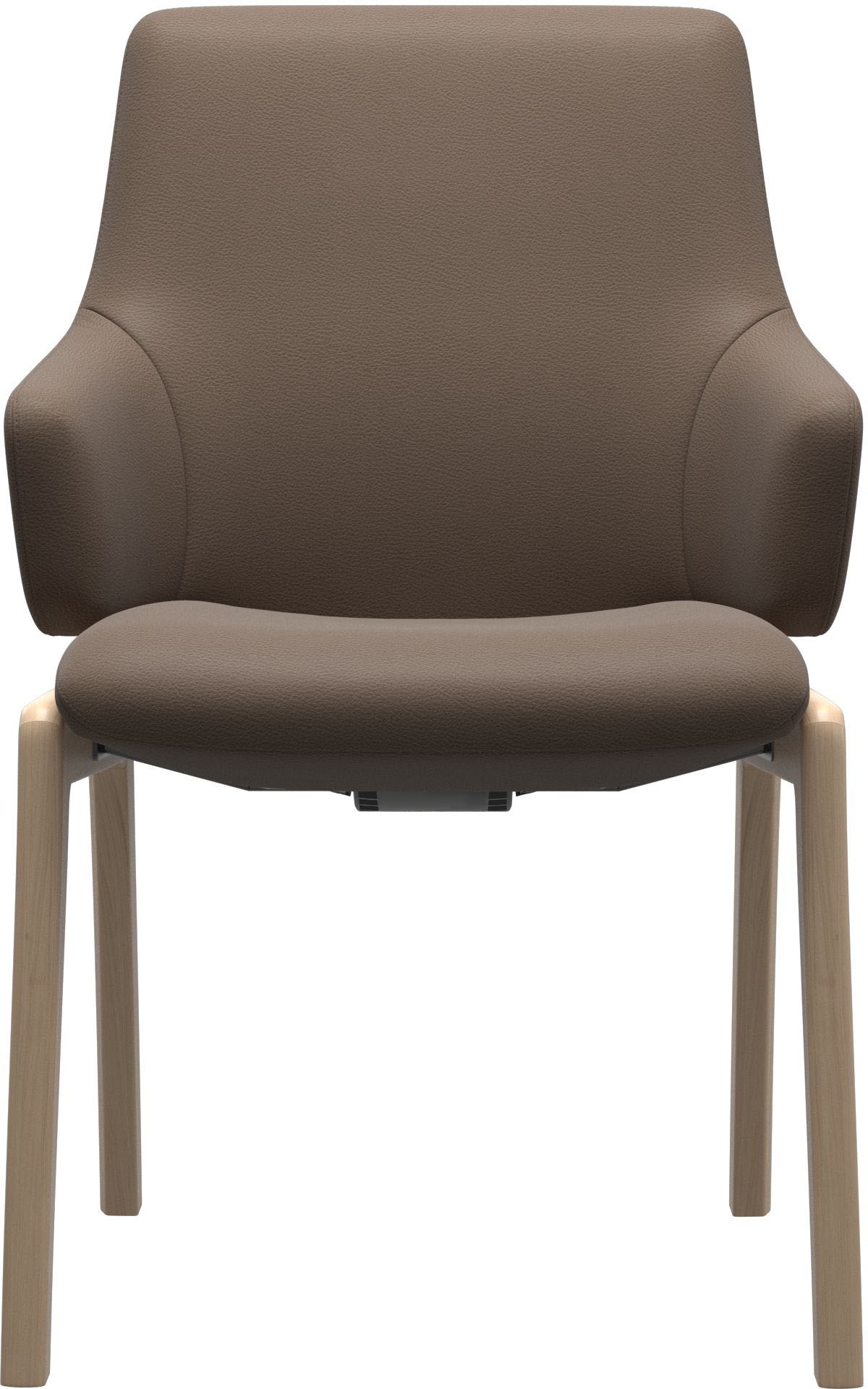 Stressless® Polsterstuhl »Laurel«, Leder BATICK, Low Back mit Armlehne, Größe L, mit abgerundeten Beinen in Walnuss
