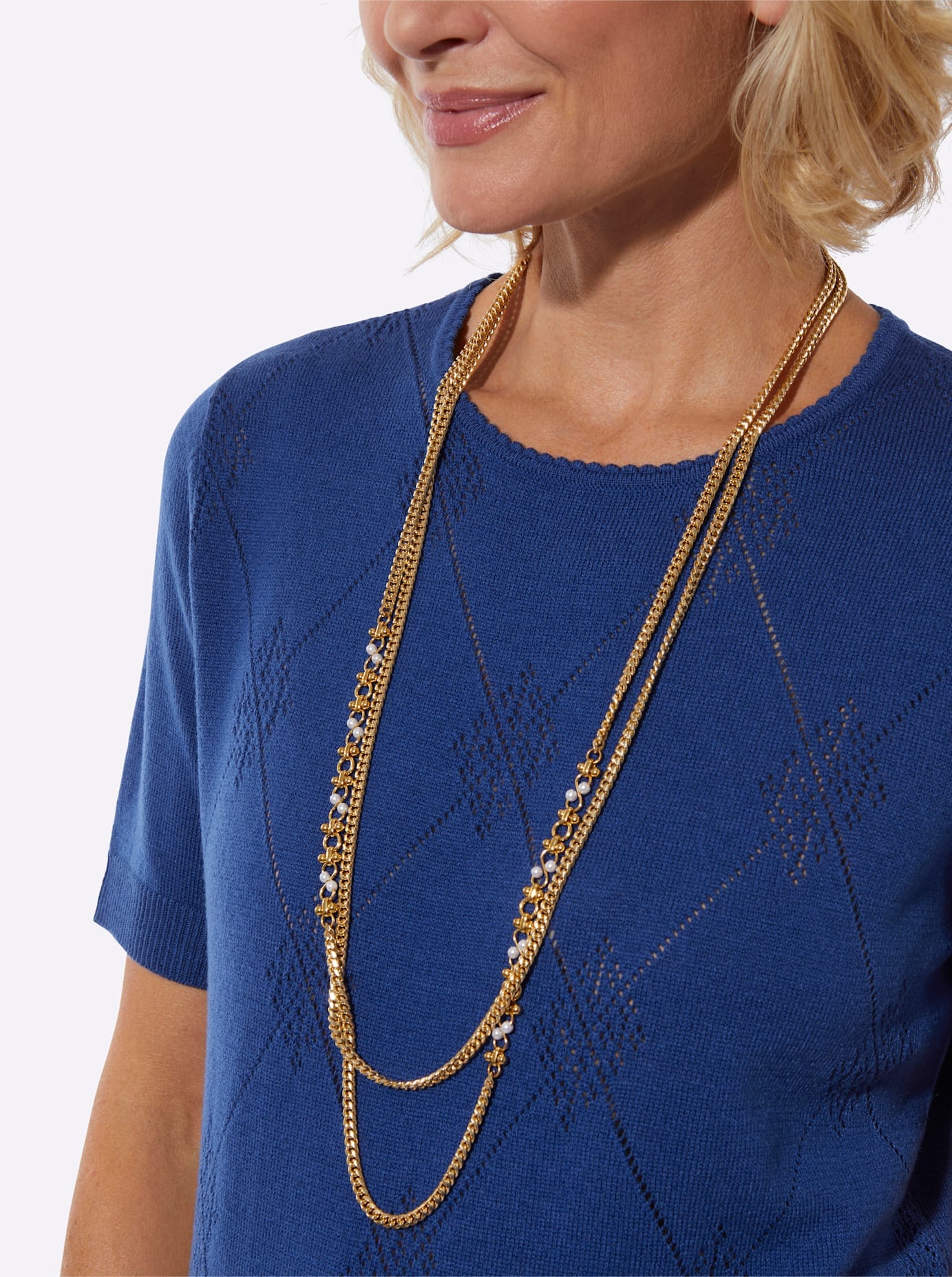 Classic Kurzarmpullover »Pullover«