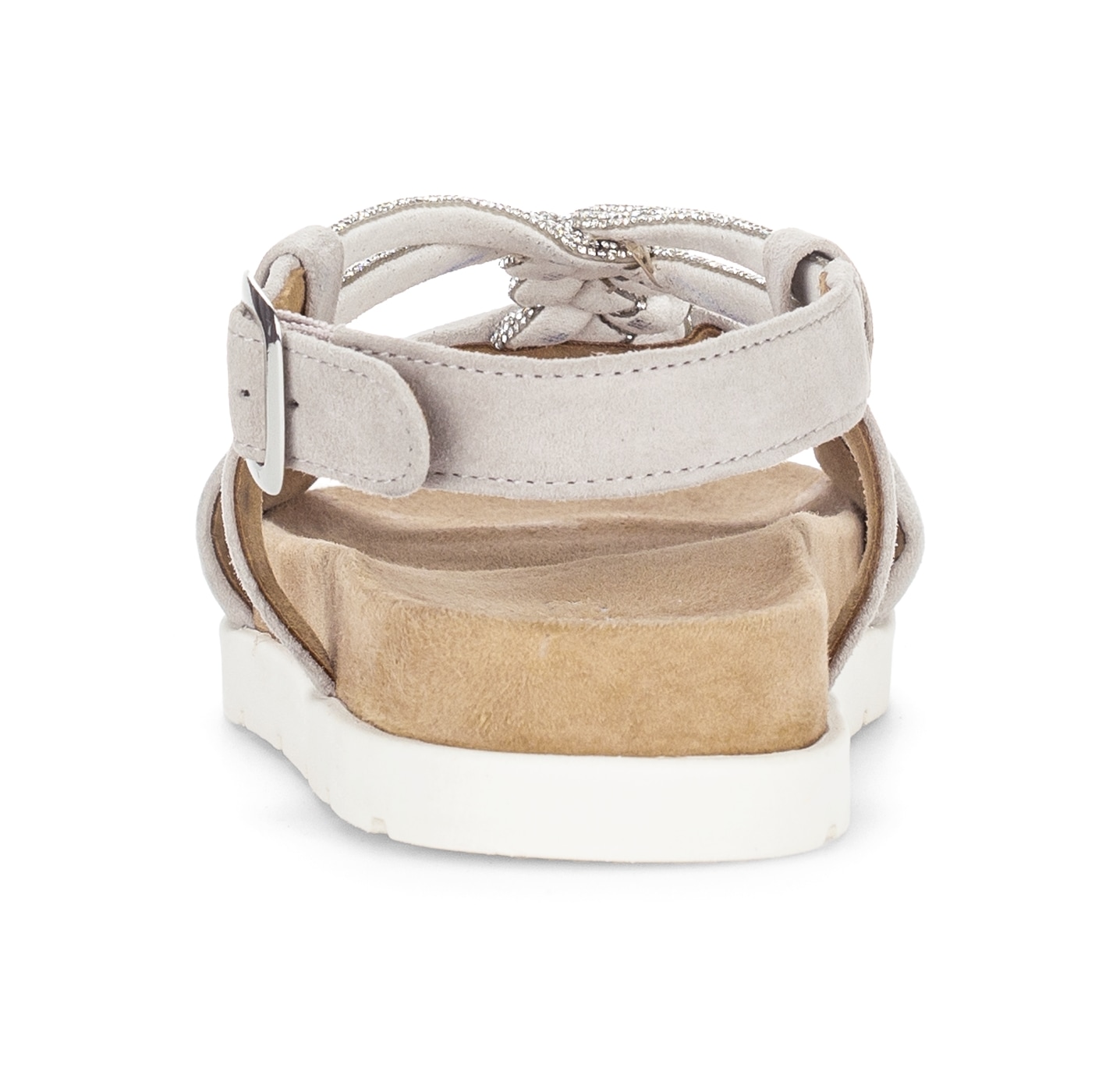 Gabor Riemchensandale  Plateau, Sandalette, Sommerschuh mit funkelnden Strasssteichen