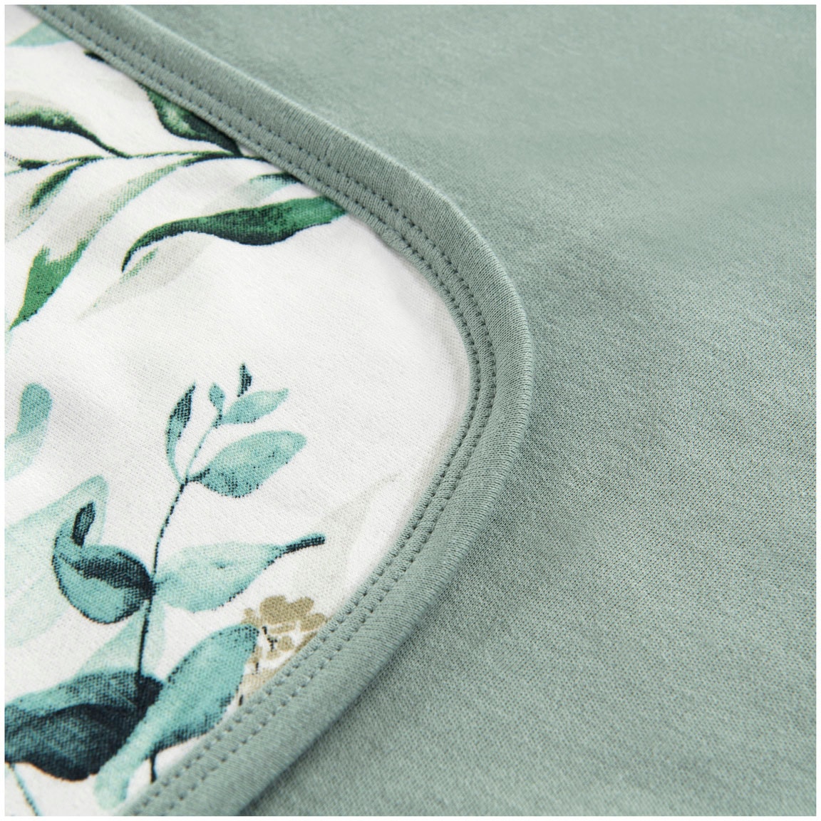 Hauck Babydecke »Baby Einschlagdecke, Snuggle N Dream leaves Mint/grün«, Baby Einschlagdecke mit Kapuze