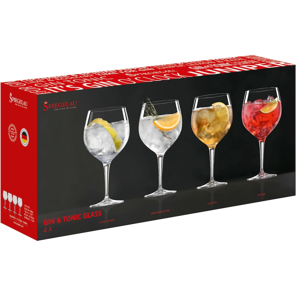 SPIEGELAU Cocktailglas »Special Glasses«, (Set, 4 tlg., Set bestehend aus 4 Gläsern)