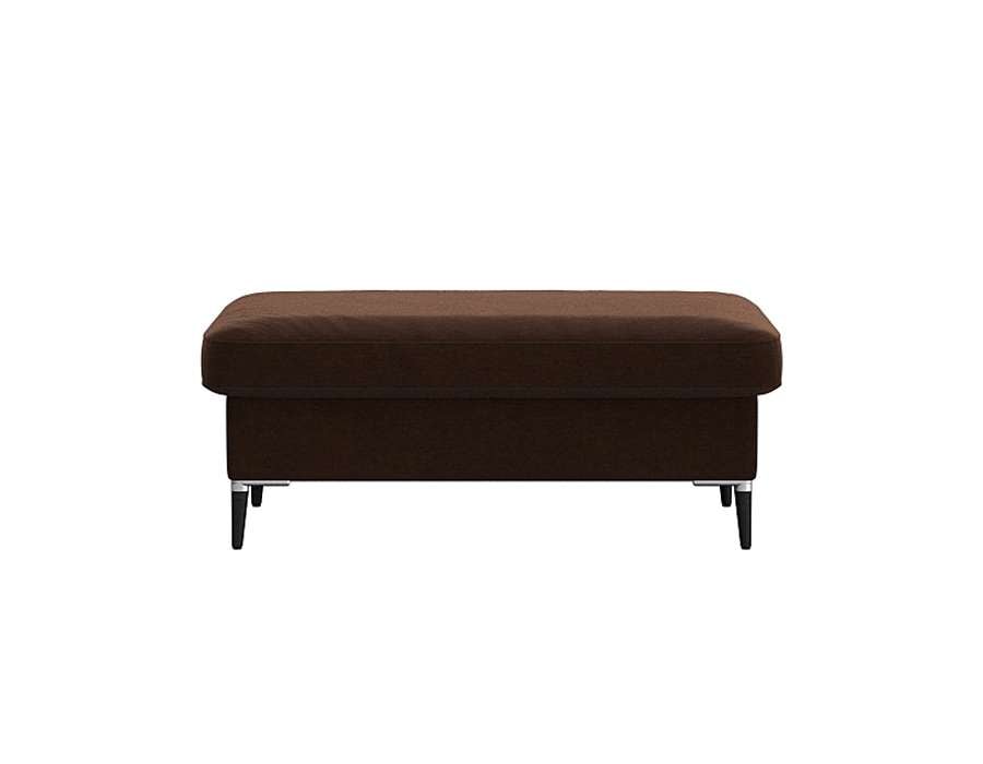 FLEXLUX Pouf »Fiore«, Kaltschaum, Füße Alu+schwarz