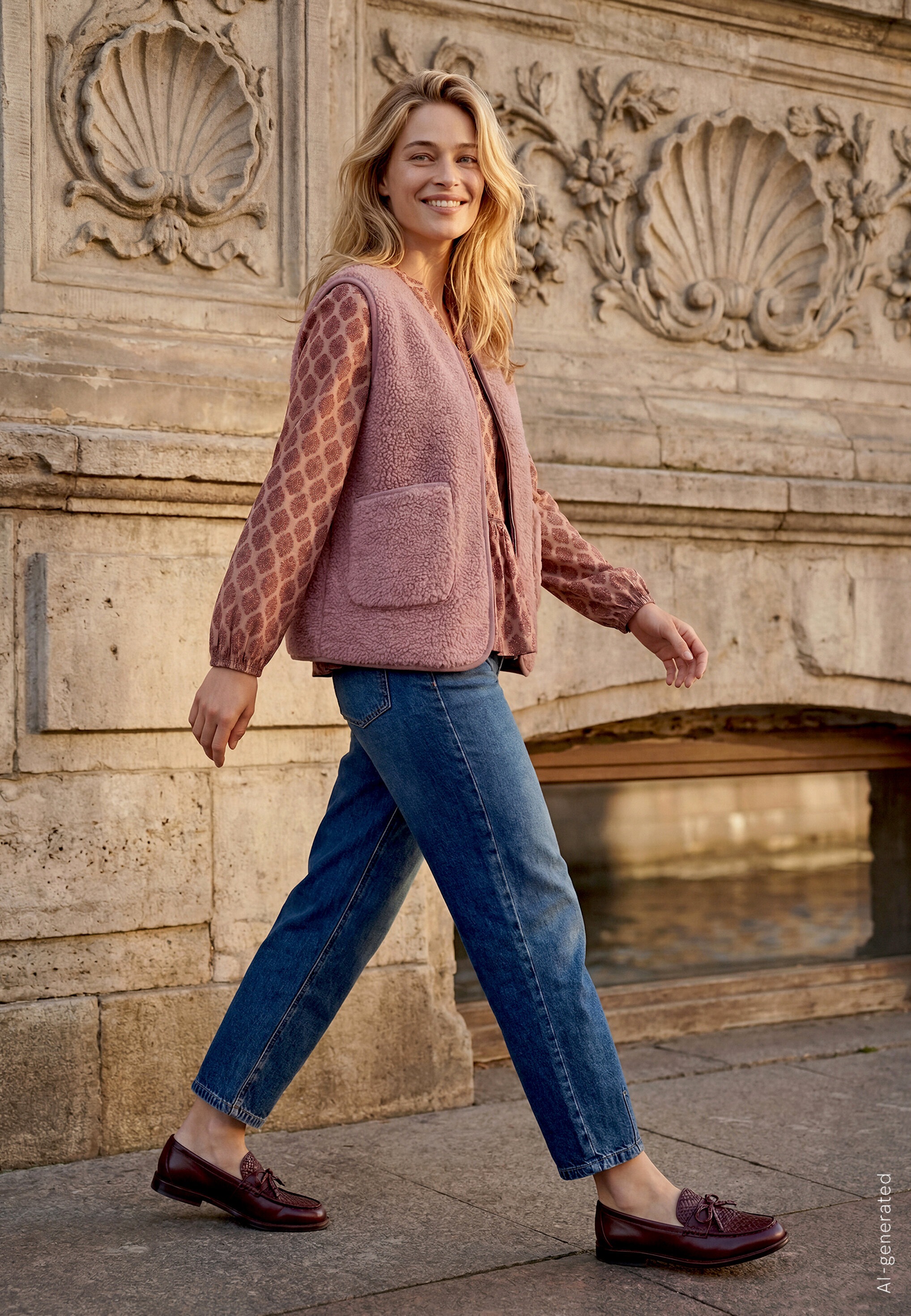 Cartoon Webhose »Used Look-Jeans mit Waschung«