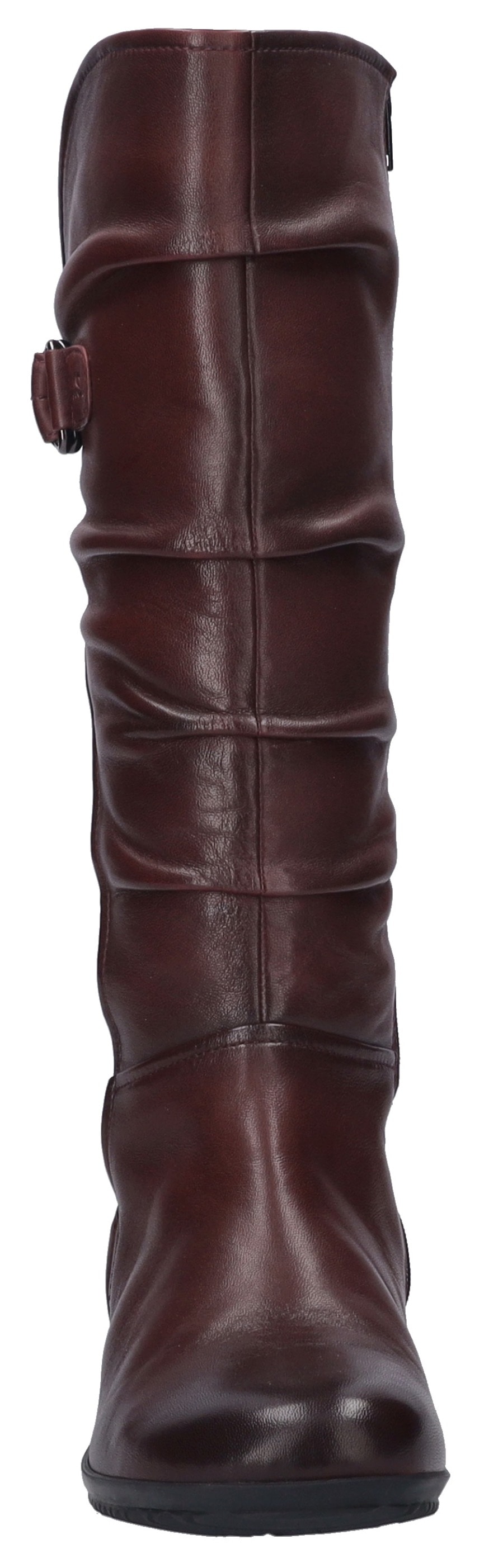 Josef Seibel Schlupfboots »Naly 23«, Stiefel, Schlupfstiefel, Winterstiefel mit Raffungen und XS-Schaft