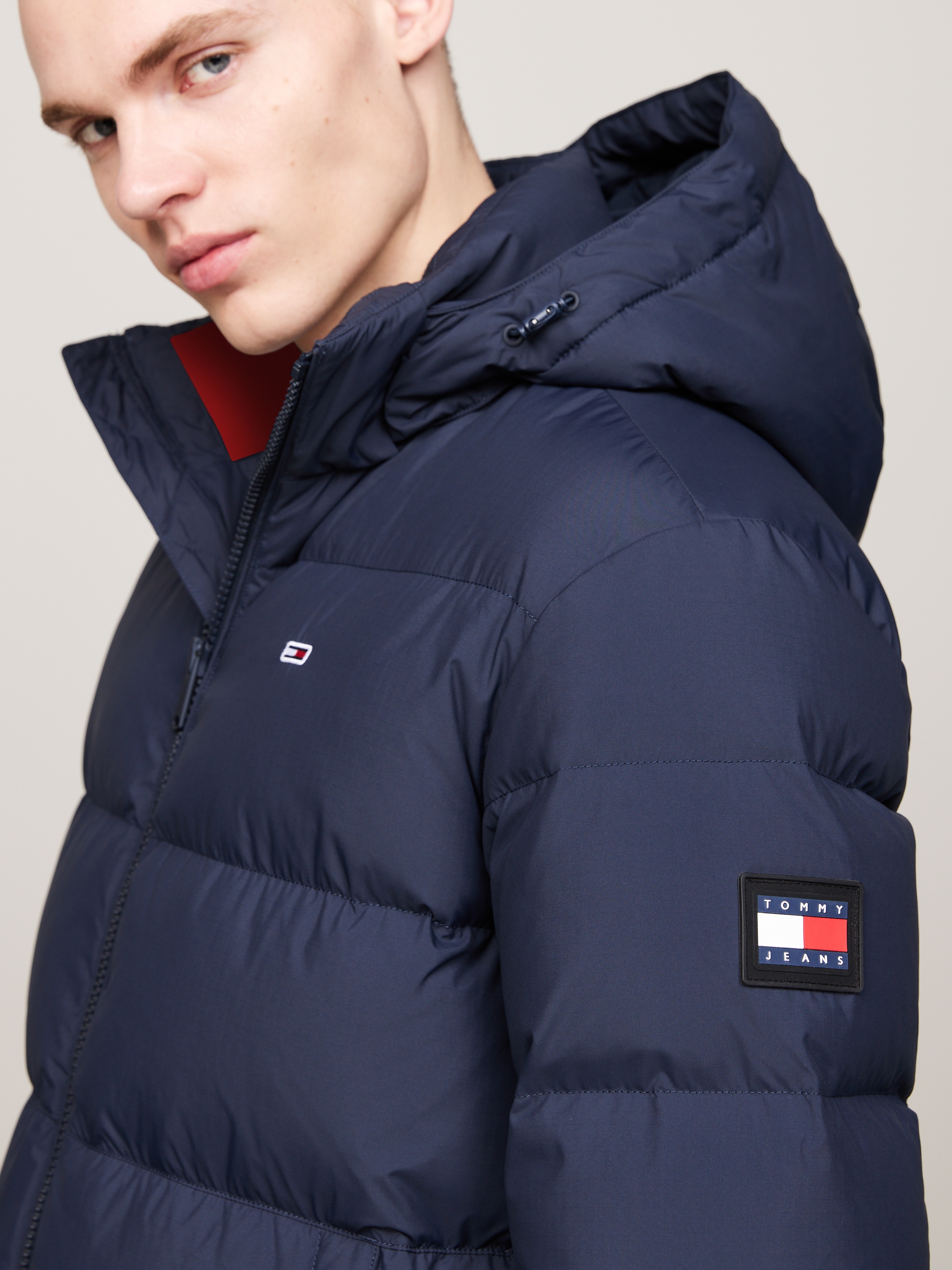 Tommy Jeans Steppjacke »TJM ESSENTIAL DOWN JACKET EXT«, mit Kapuze