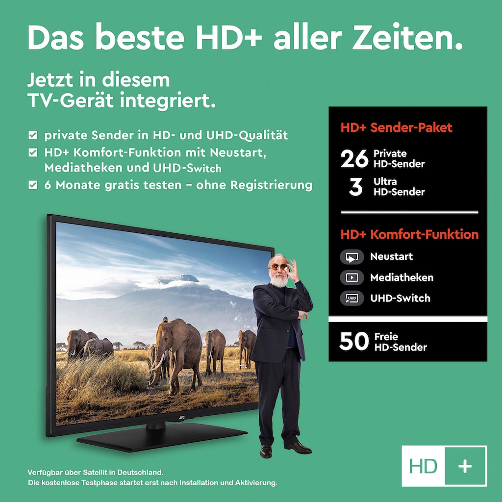 JVC LED-Fernseher »LT-32VF5158«, 80 cm/32 Zoll, Full HD, Smart-TV