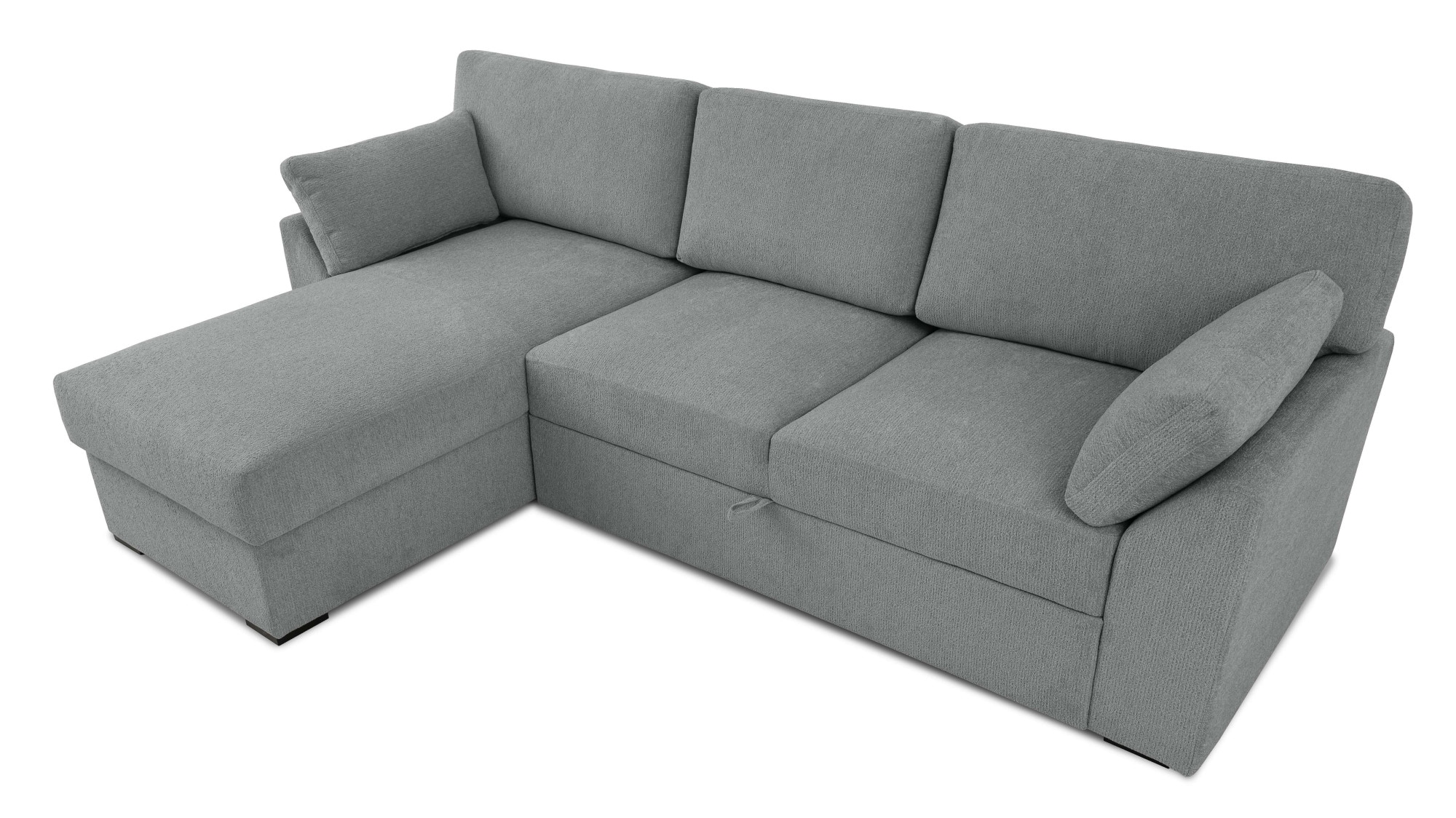 Home affaire Ecksofa »Citry« Breite 246 cm, Chenille, Bettfunktion, Bettkasten, L-Form