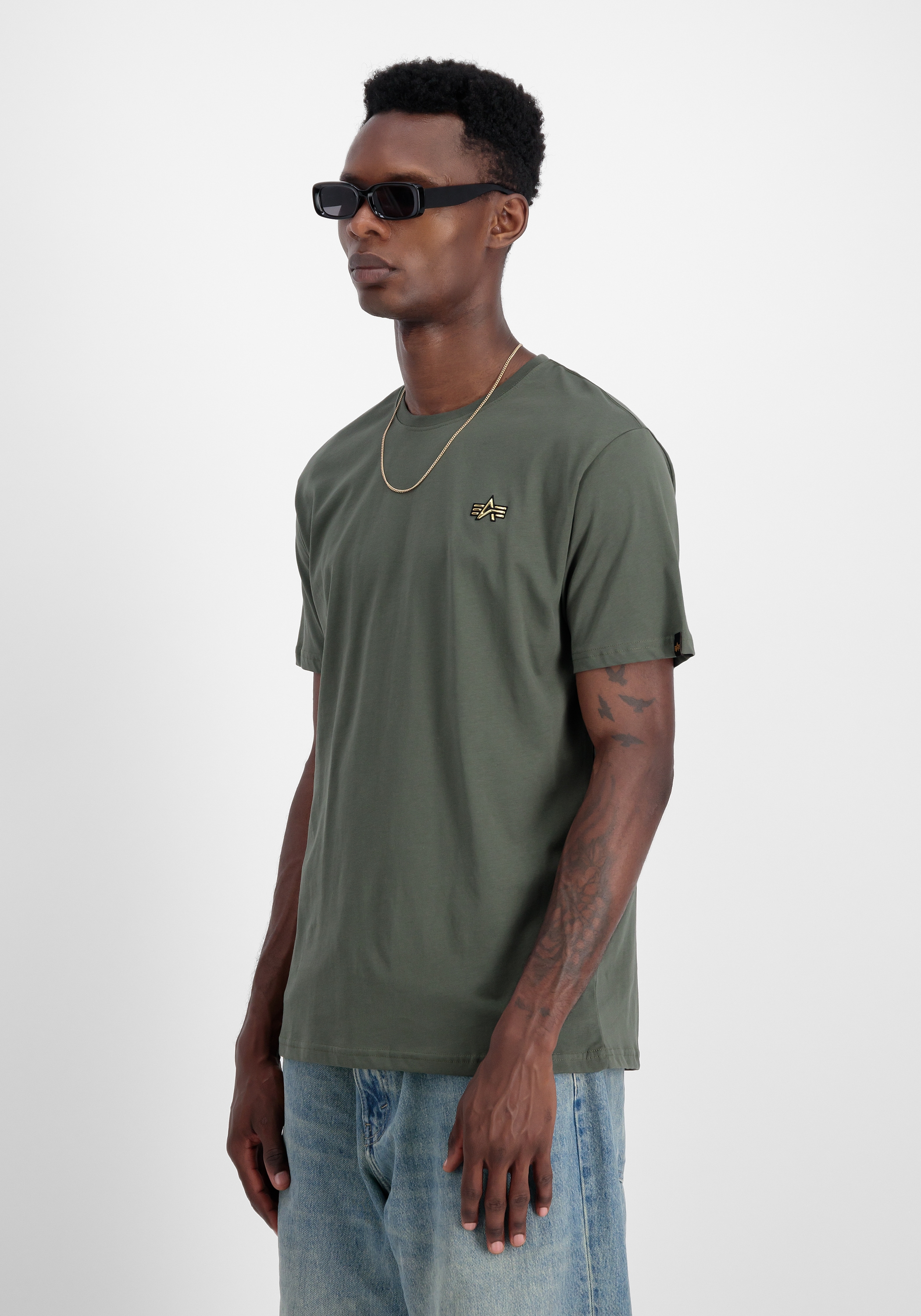 Alpha Industries T-Shirt »Alpha Industries Men - T-Shirts 3D Small Logo T«