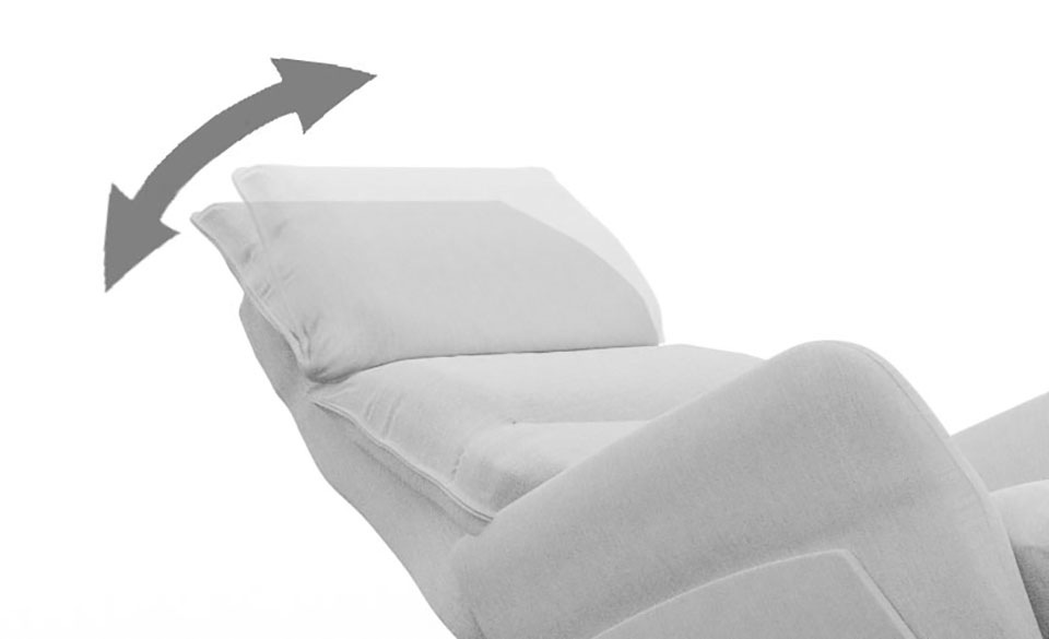 alina Relaxsessel »Thimo« in Größe L, Liegefläche 185cm, verstellbar, optional mit Aufstehhilfe