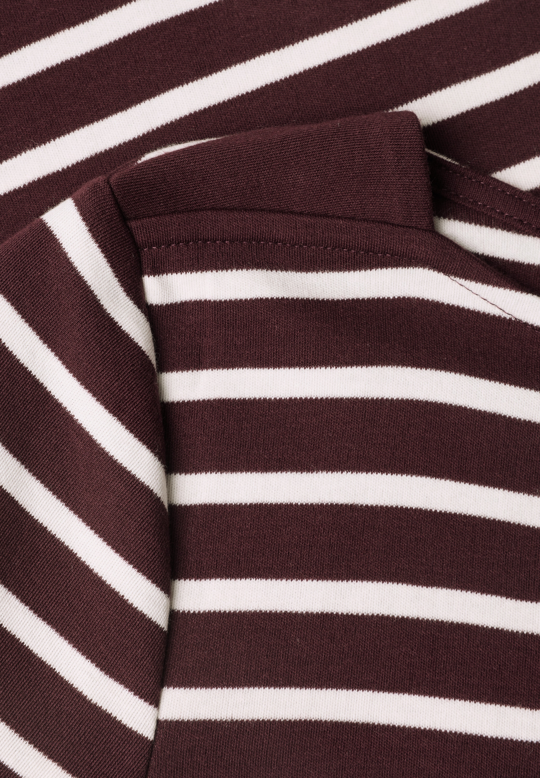 STREET ONE 3/4-Arm-Shirt mit Boat Neck und Streifen
