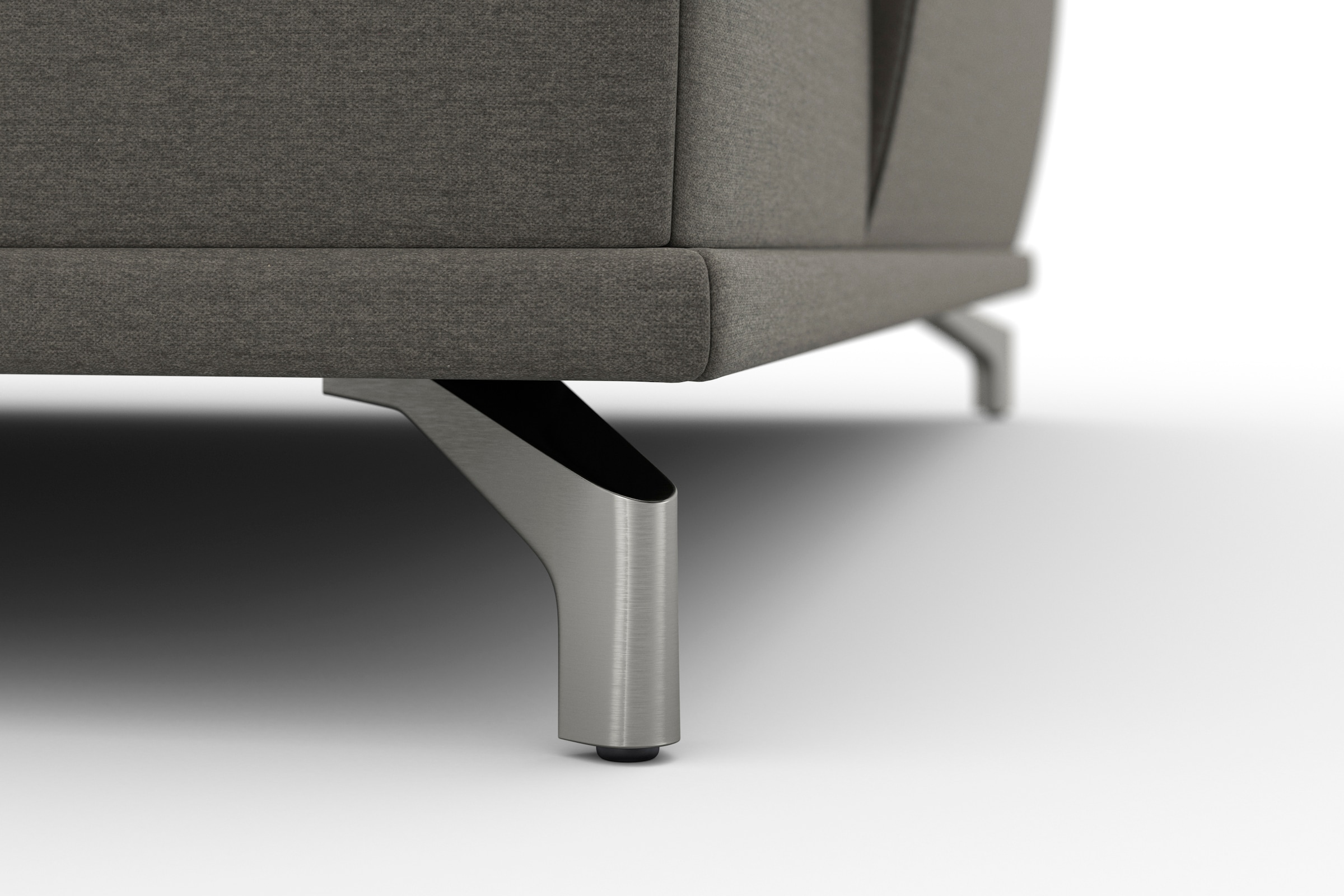 sit&more Wohnlandschaft »Cabrio U-Form, B: 359 cm, mit Sitztiefen-, Arm- & Kopfteilverstellung« 3 Nierenkissen, Federkern, optional Bettfunktion und Stauraum