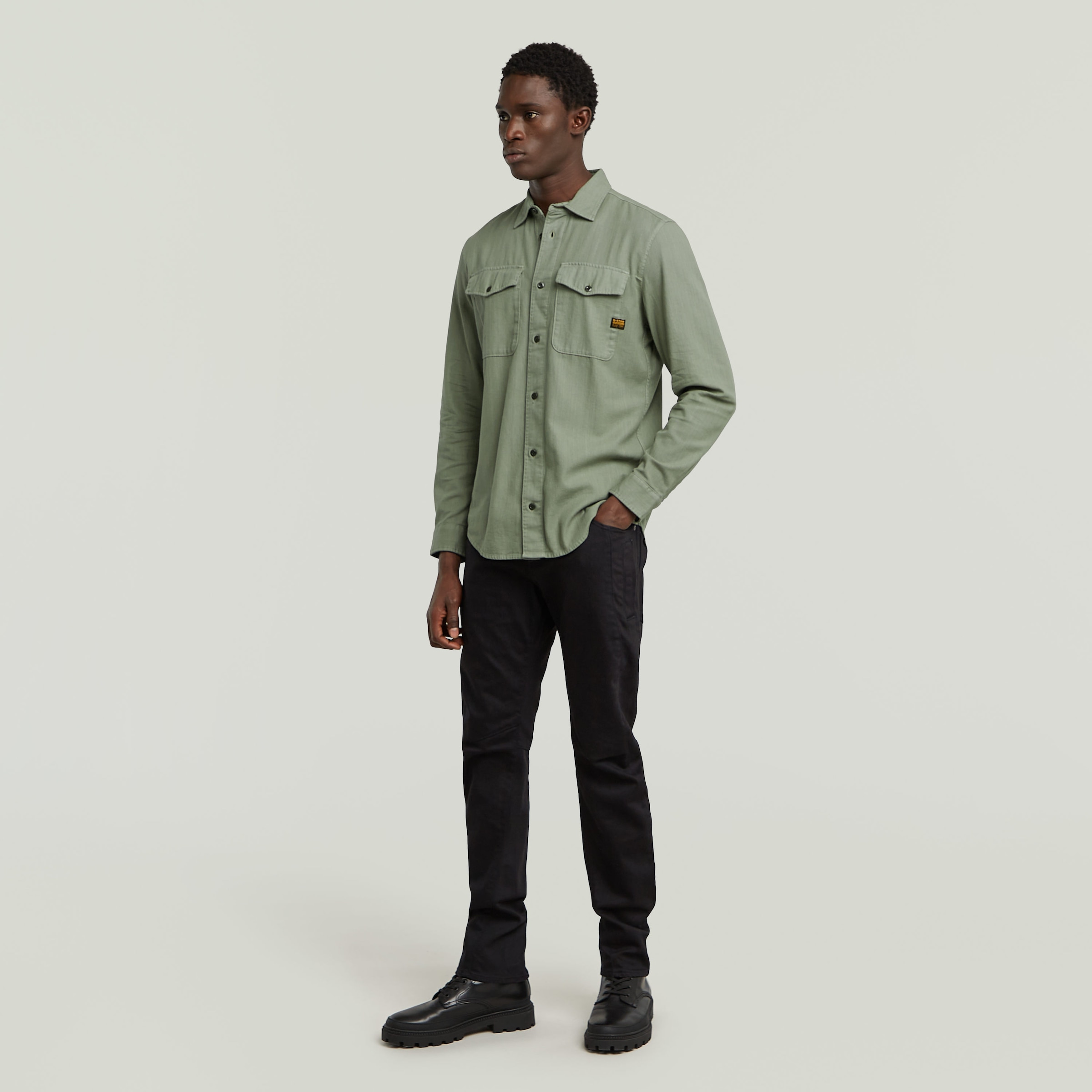 G-STAR Jeanshemd »Marine Slim«, mit Pattentaschen
