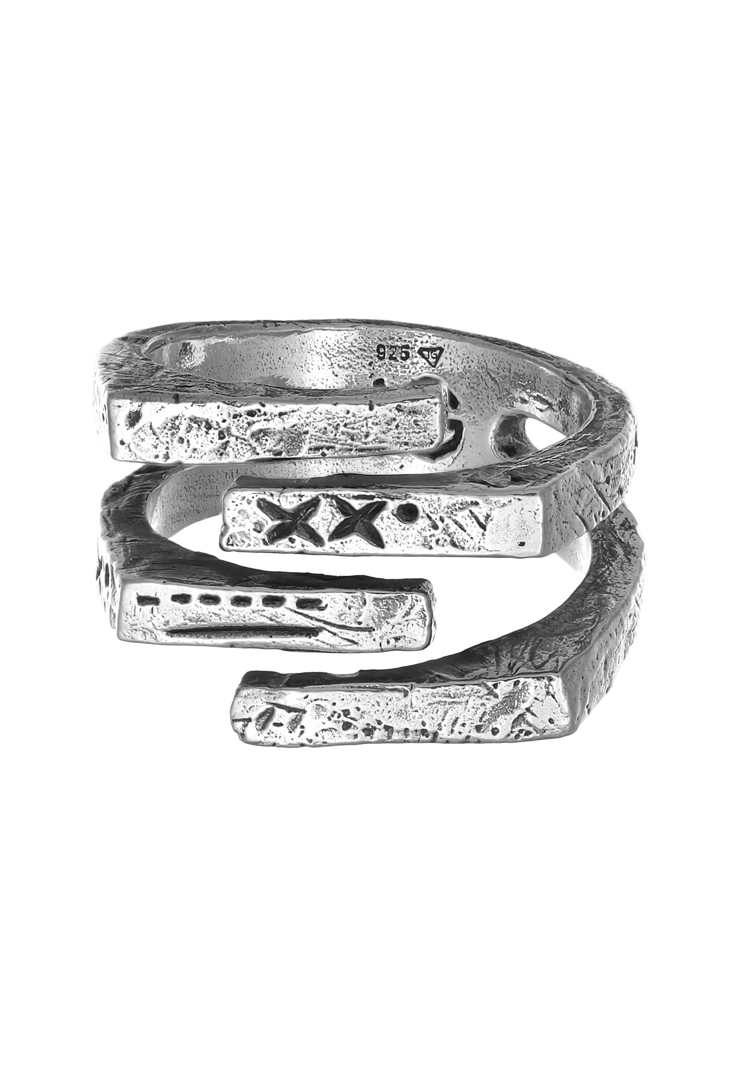 HAZE & GLORY Siegelring »Ring Siegelring - Quadro 925 Silber«