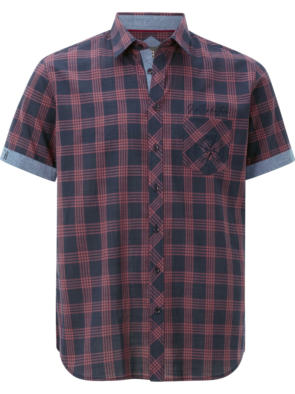 Jan Vanderstorm Kurzarmhemd »Kurzarmhemd TEOPER«