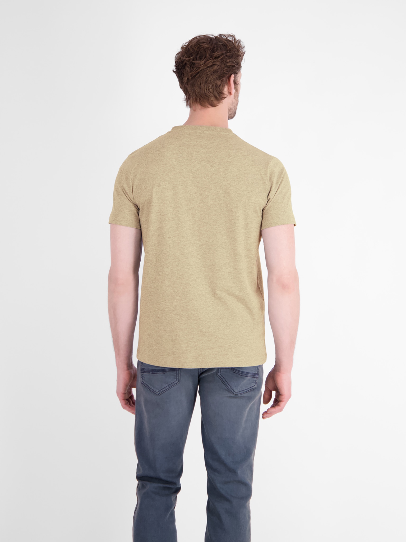 LERROS Kurzarmshirt Sommershirt mit Schriftzug