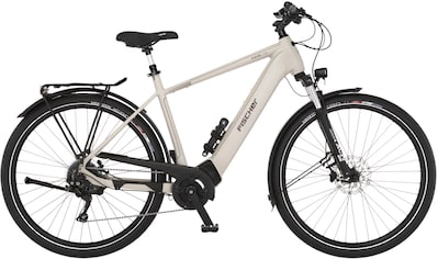 E-Bike »VIATOR 7.0i Herren 55«, 10 Gang, Shimano, Deore, Mittelmotor 250 W, (mit...