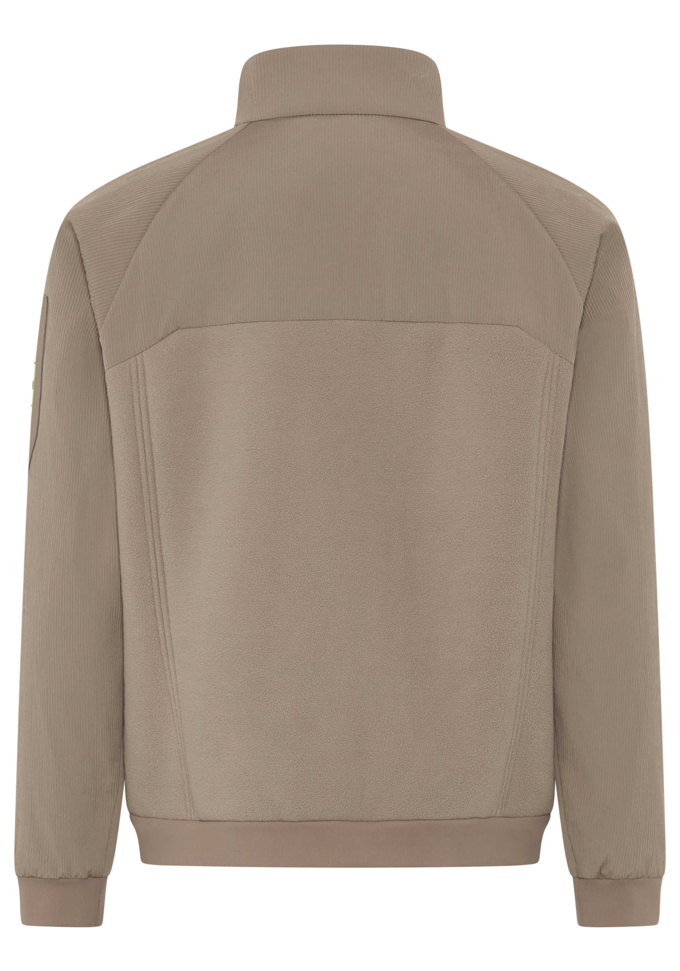 BOSS GREEN Hybridjacke wasserabweisende Oberfläche, weiches Winterfleece, Corduroy-Struktur