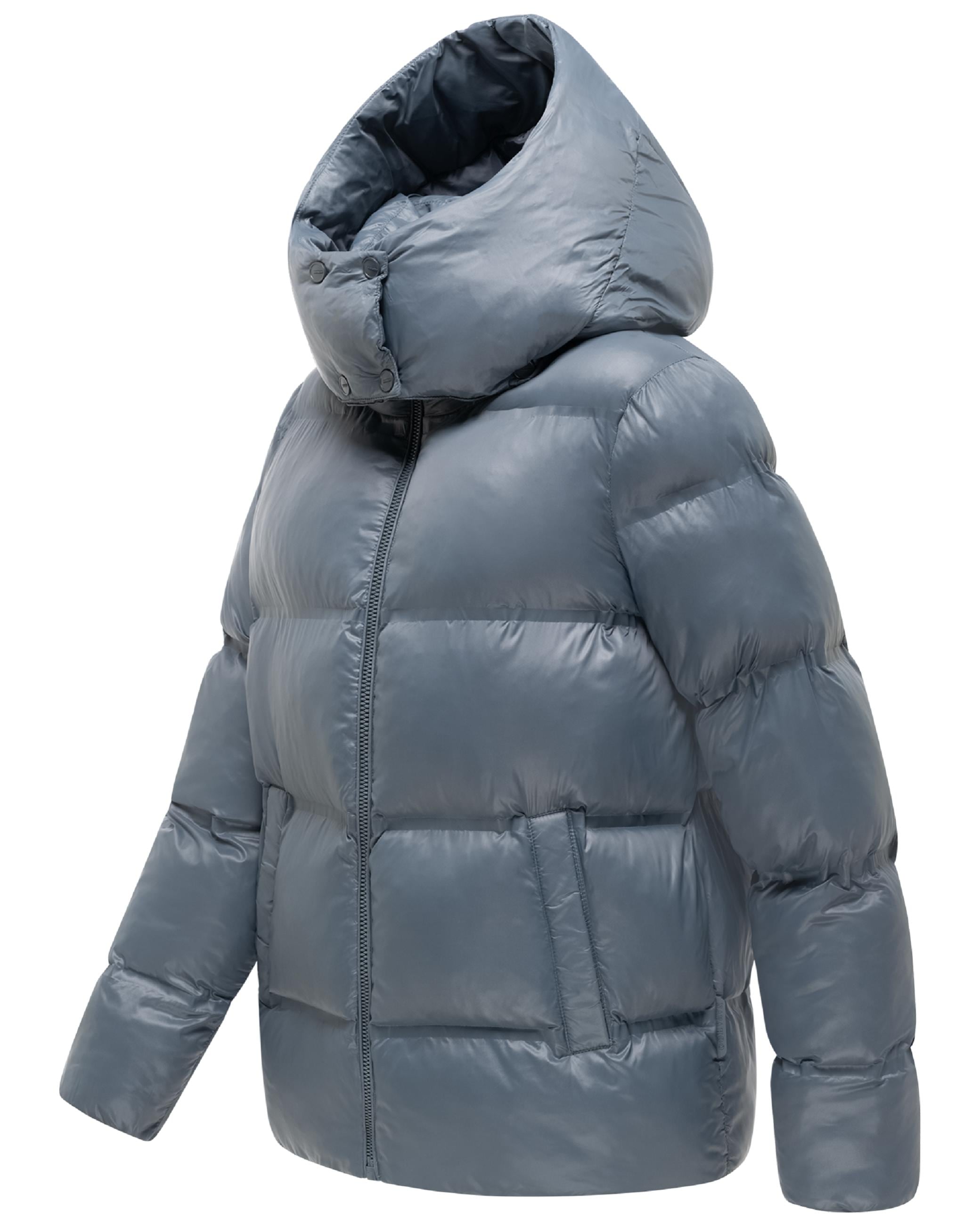 Navahoo Steppjacke »Steppjacke Snow-Frame 14« mit Kapuze Damen Winterjacke mit abnehmbarer Kapuze