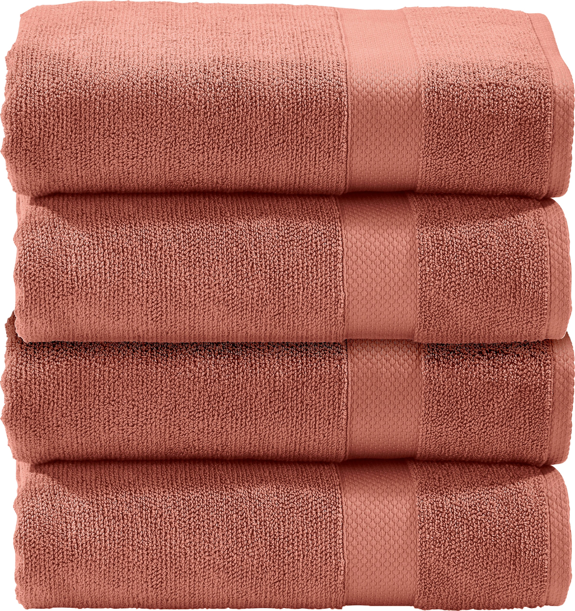 Farben, done.® Handtuch aus Hotelqualität Set Zwirnfrottier Uni Zwirnfrottee, hochwertigem 4 Set, tlg., »Deluxe«,